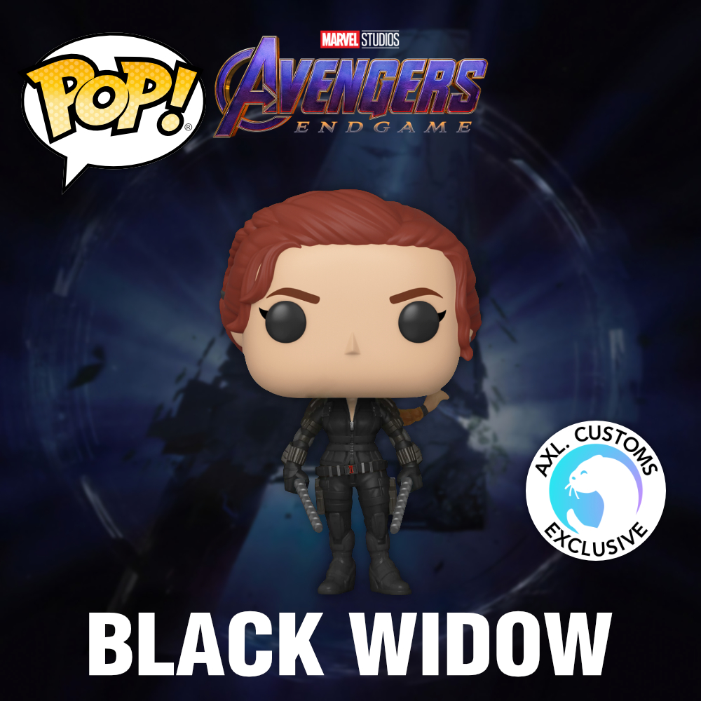 Custom Funko Pop Concept Avengers Endgame - Black Widow