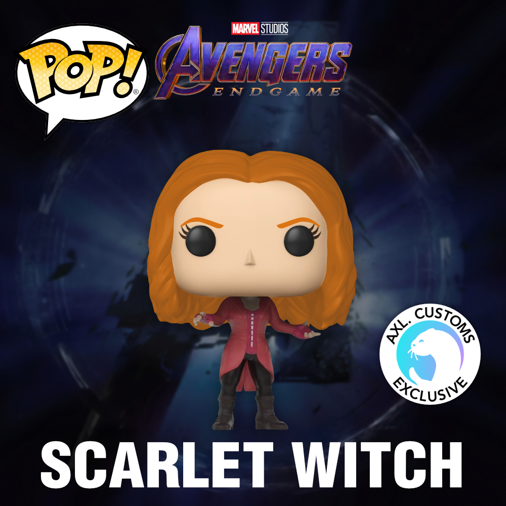 Custom Funko Pop Concept Avengers Endgame - Scarlet Witch
