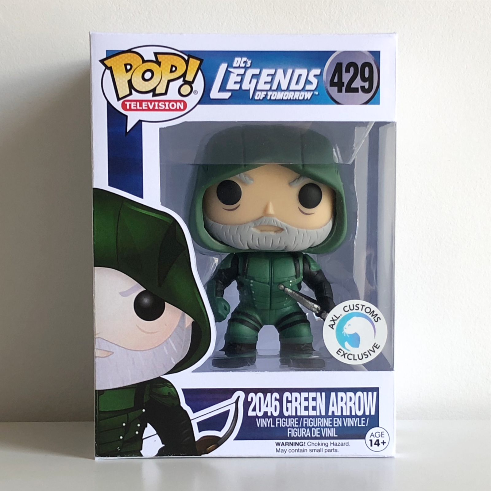 Front Shot DC’s Legends of Tomorrow - 2046 Green Arrow Custom Funko Pop