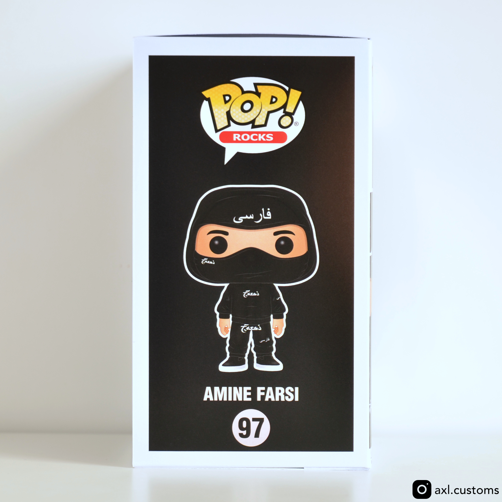 Side Shot Amine Farsi Custom Funko Pop