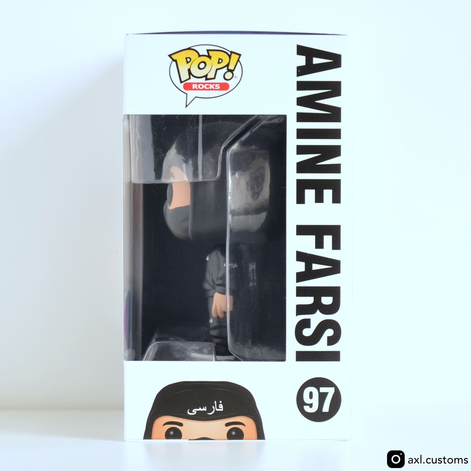 Window Side Shot Amine Farsi Custom Funko Pop