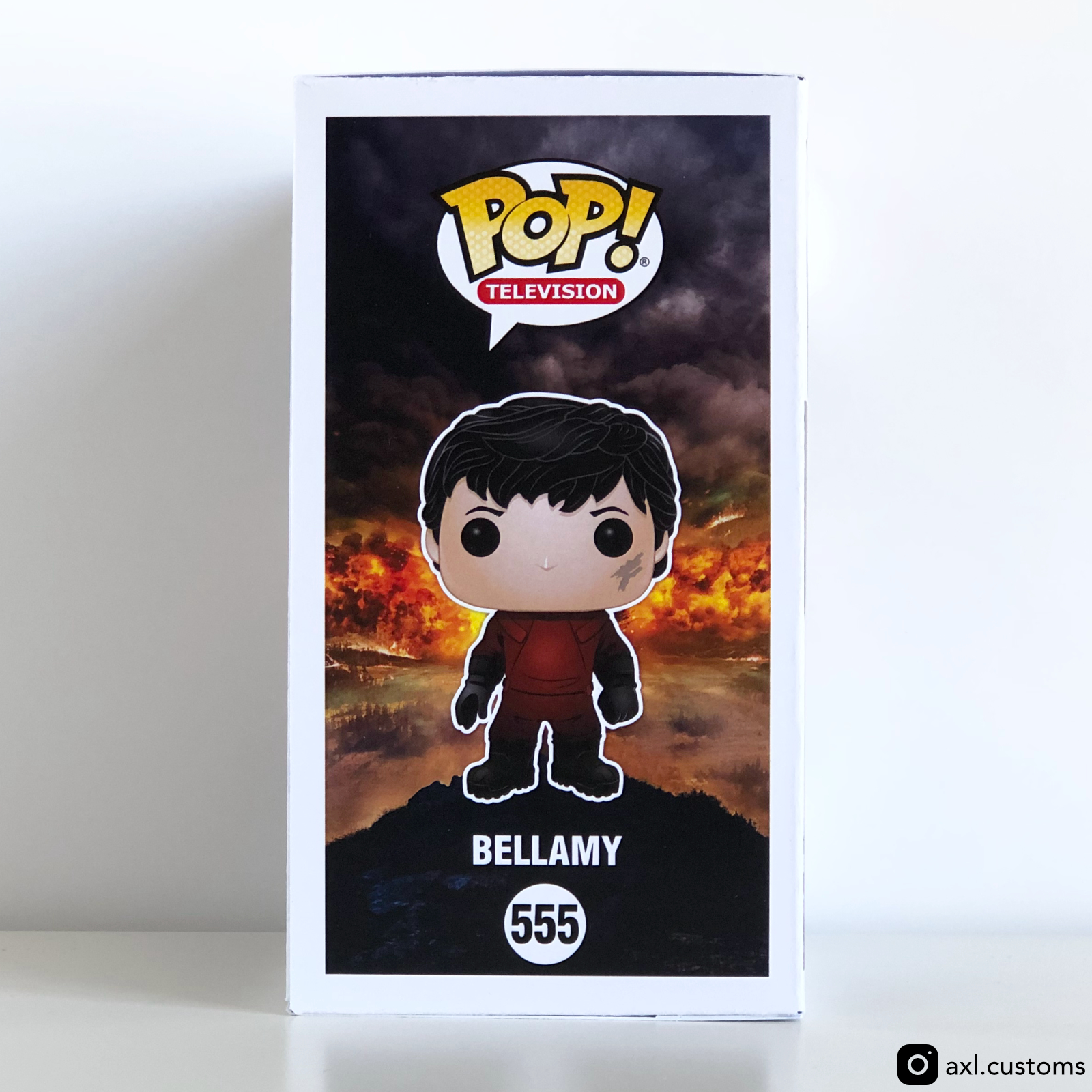 Side Shot The 100 - Bellamy Custom Funko Pop