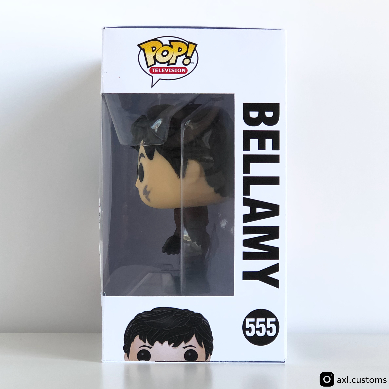 Window Side Shot The 100 - Bellamy Custom Funko Pop