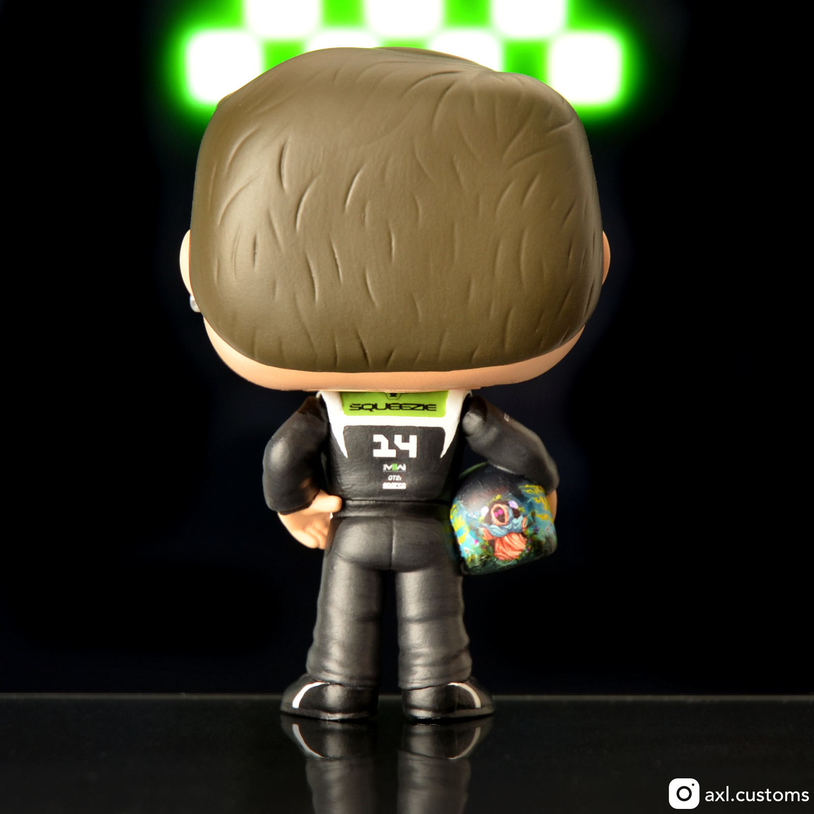 Zoom Back GP Explorer 1 - Squeezie Custom Funko Pop