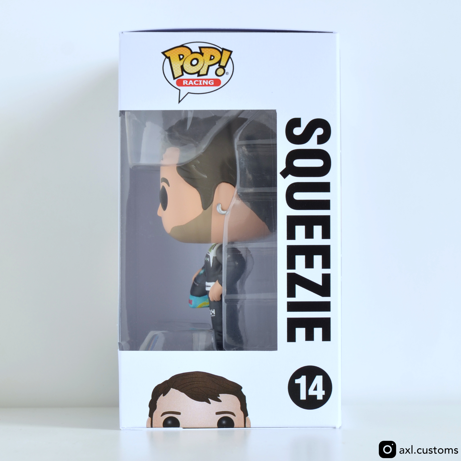 Window Side Shot GP Explorer 1 - Squeezie Custom Funko Pop