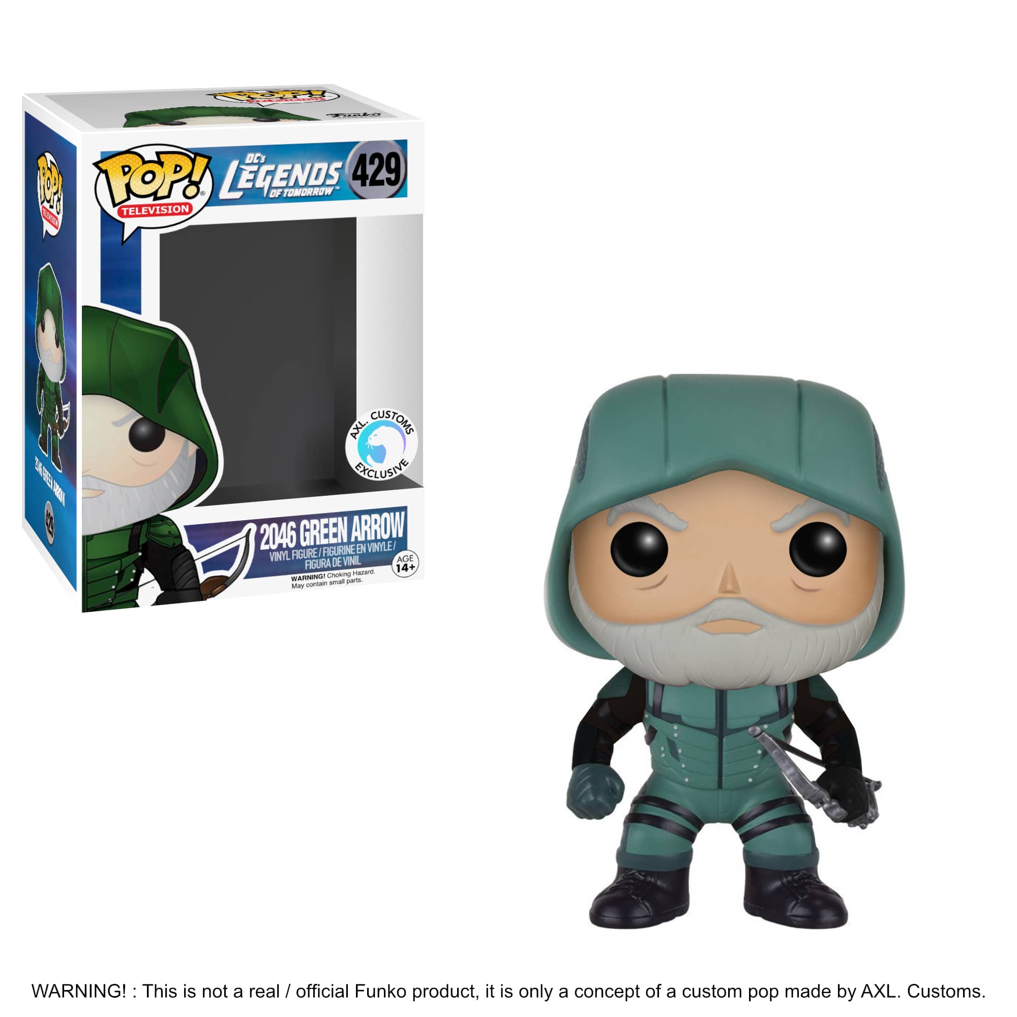 Glam Shot DC’s Legends of Tomorrow - 2046 Green Arrow Custom Funko Pop