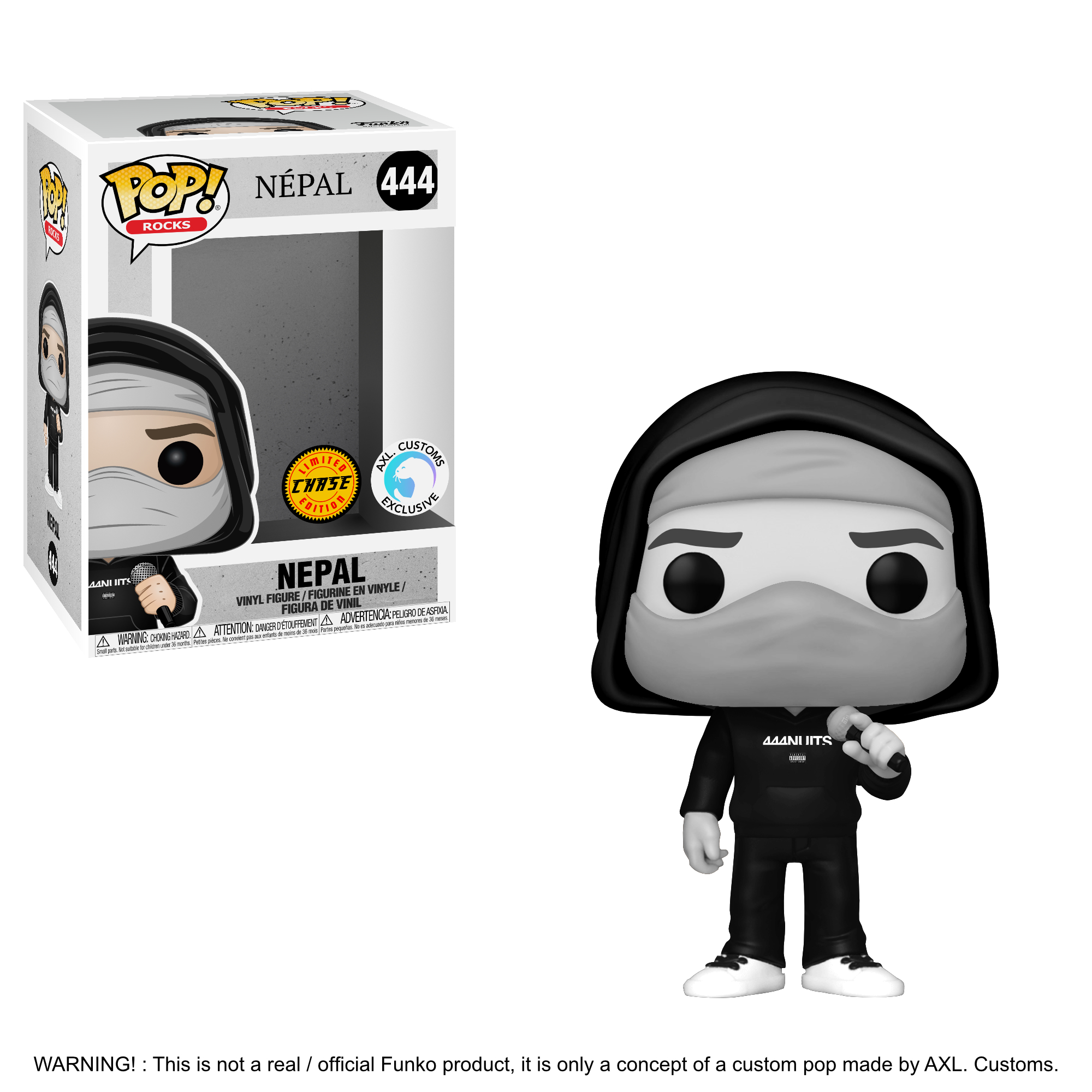 Glam Shot Népal Custom Funko Pop