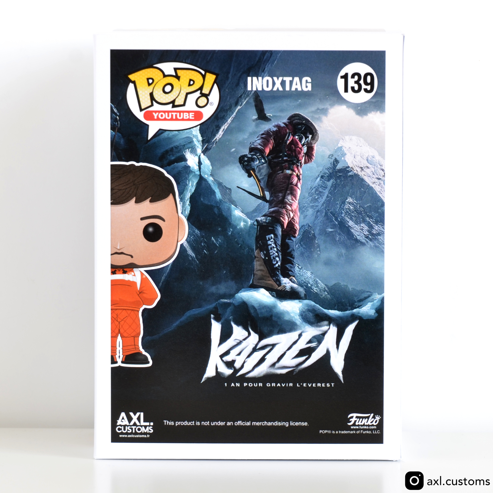 Back Shot Inoxtag (Everest) Custom Funko Pop