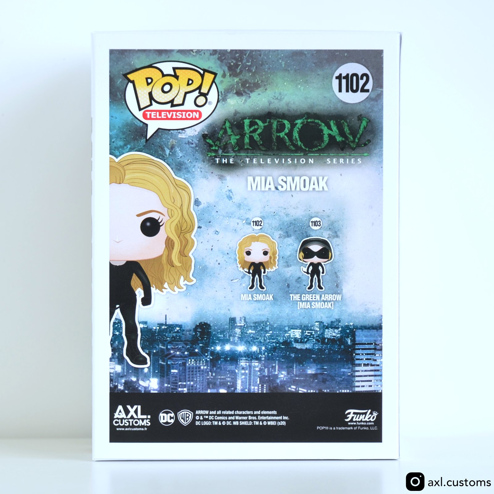 Back Shot Arrow - Mia Smoak Custom Funko Pop