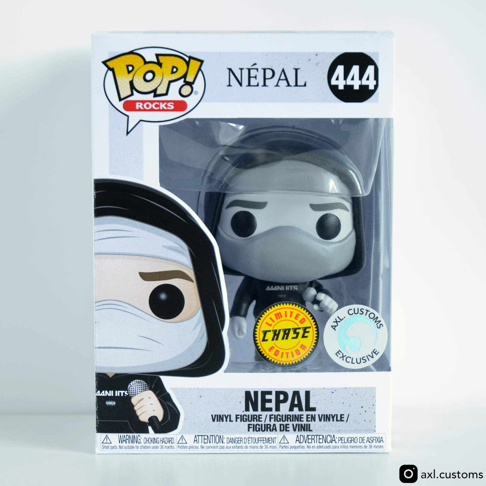 Front Shot Népal Custom Funko Pop