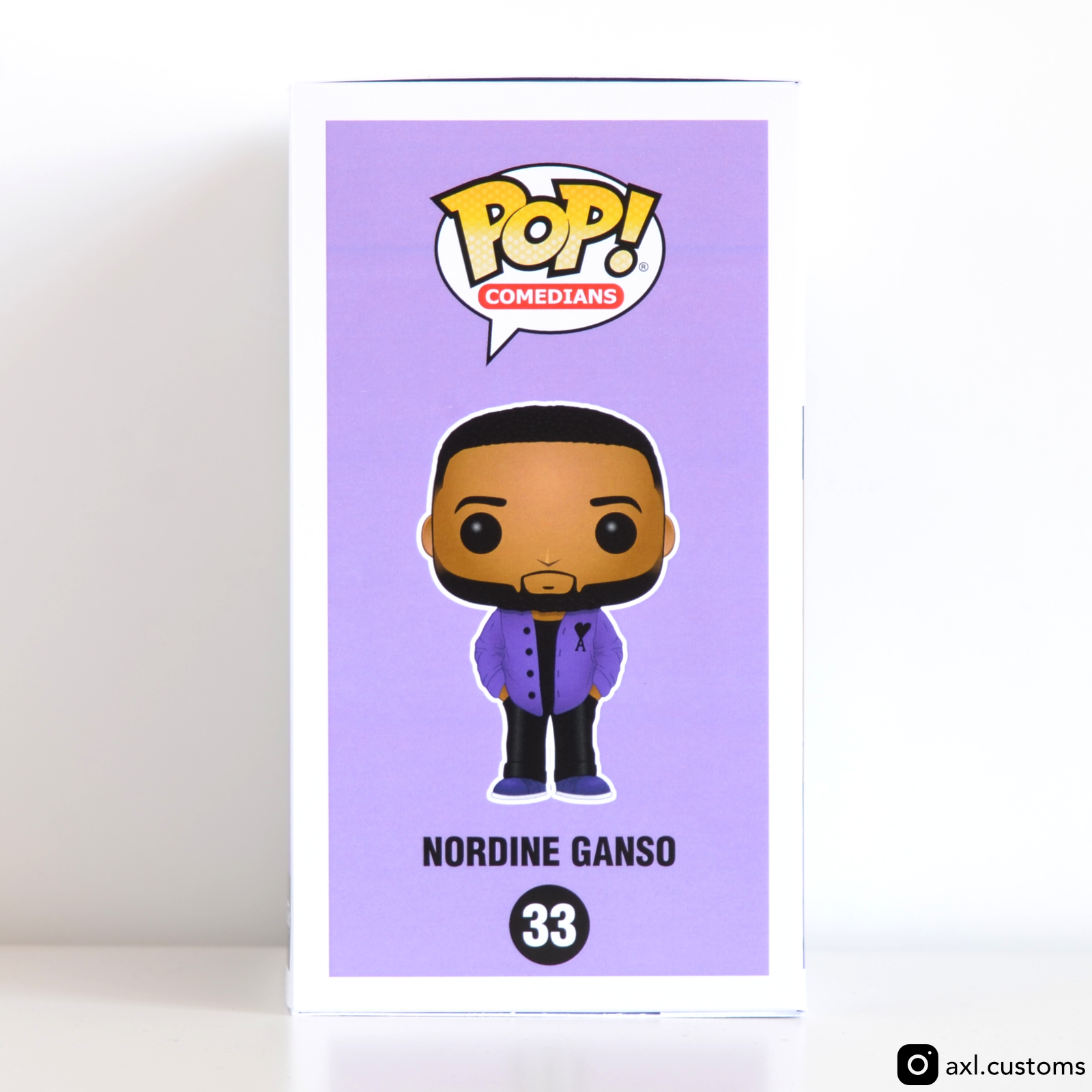 Side Shot Nordine Ganso Custom Funko Pop