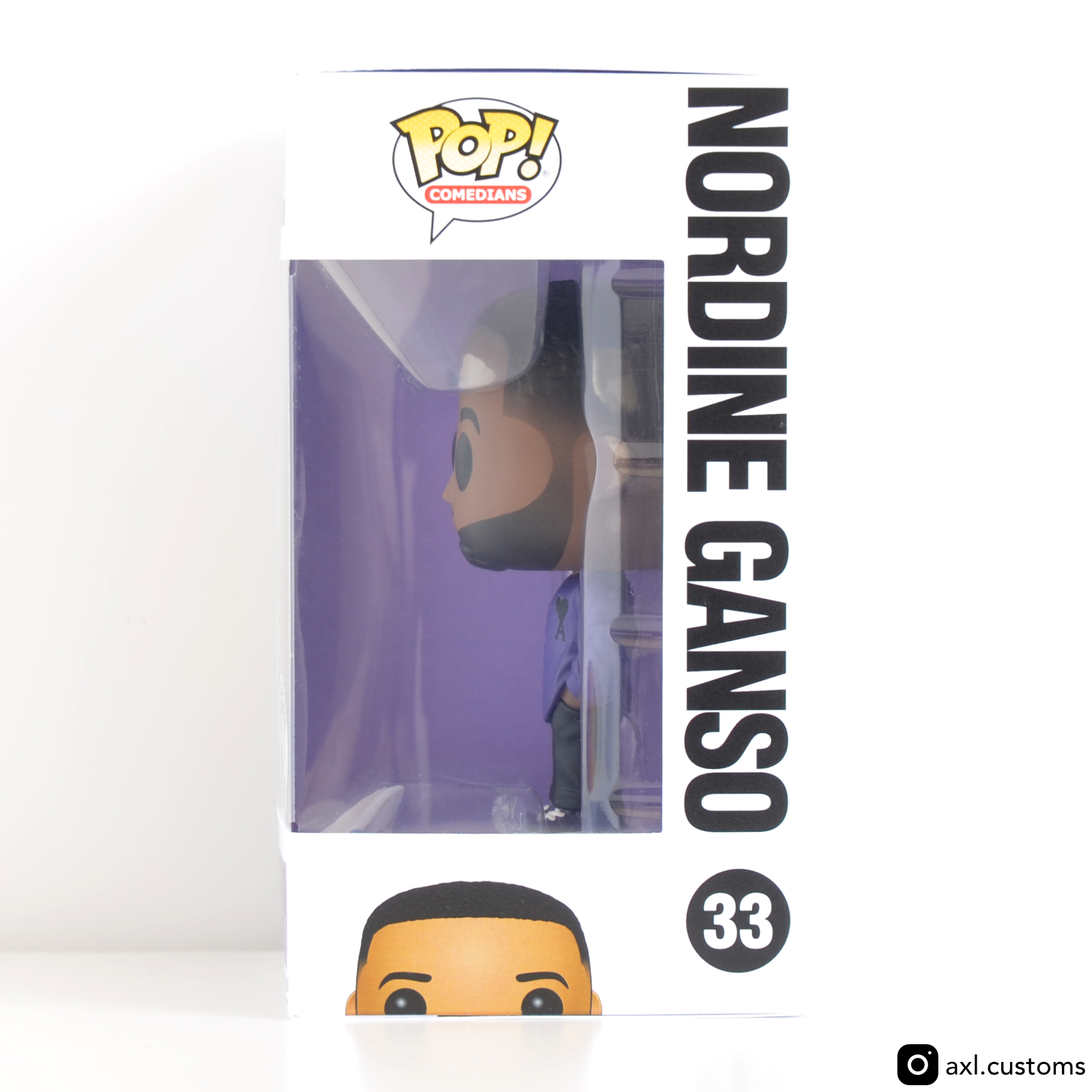 Window Side Shot Nordine Ganso Custom Funko Pop