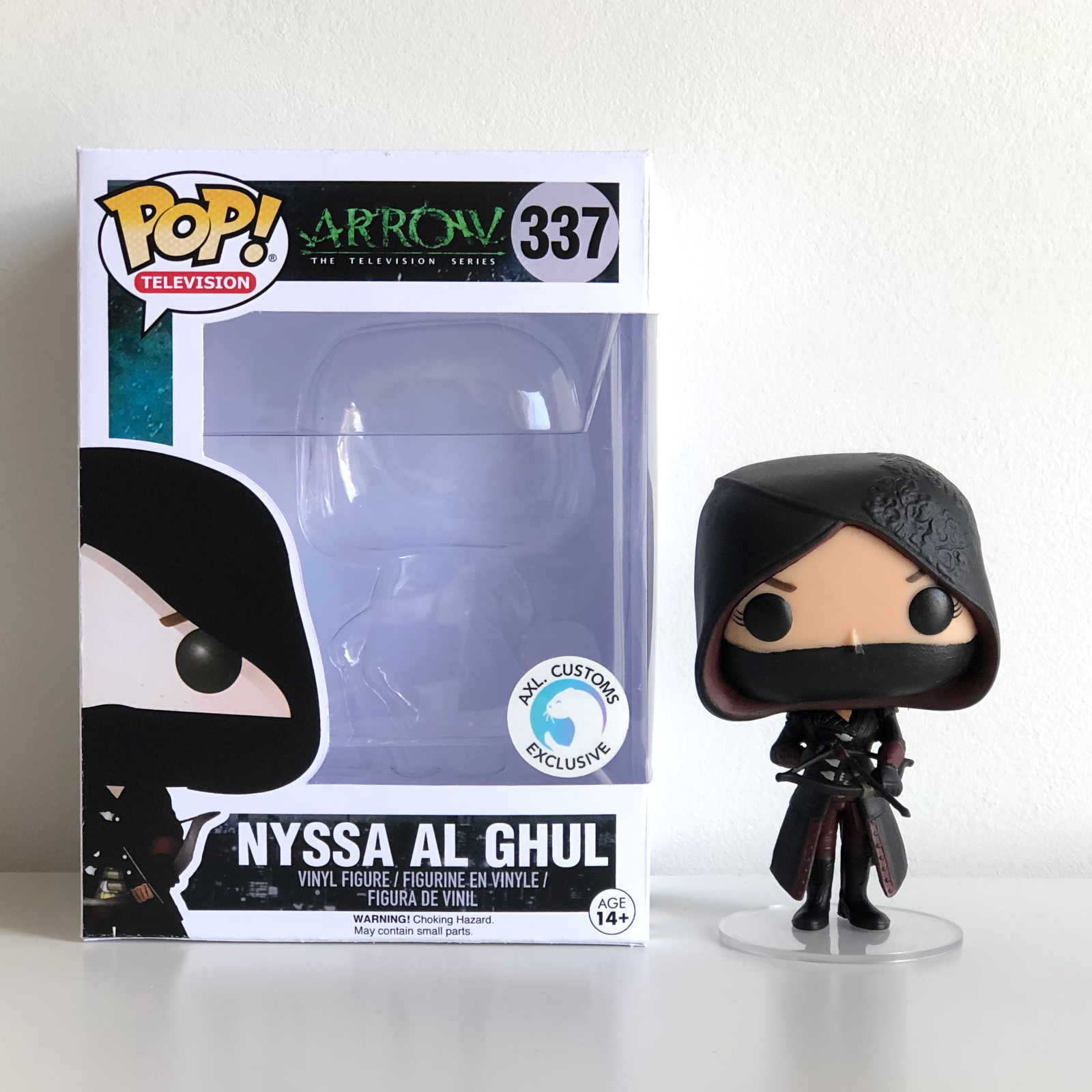 Front Shot Unboxed Arrow - Nyssa Al Ghul Custom Funko Pop
