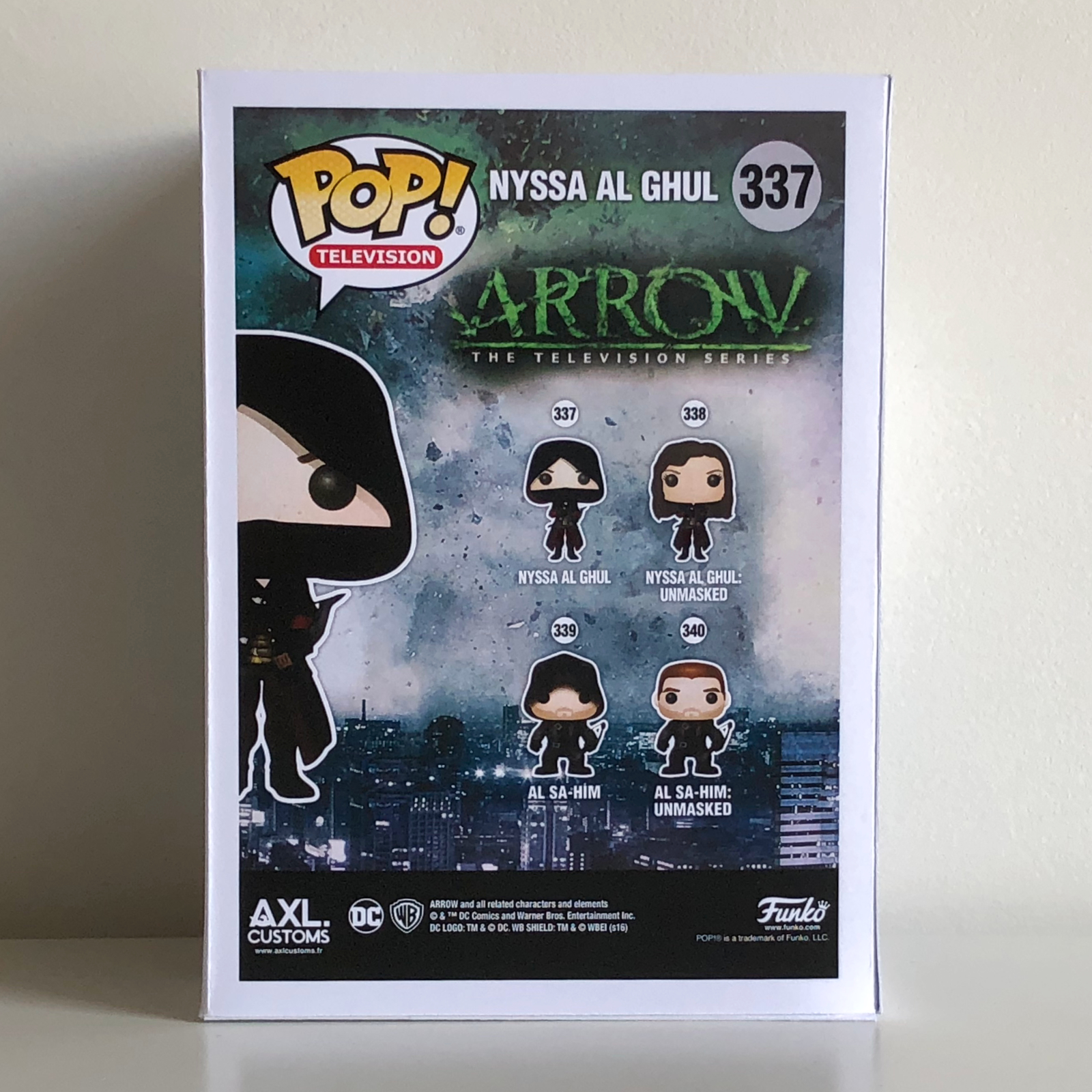 Back Shot Arrow - Nyssa Al Ghul Custom Funko Pop