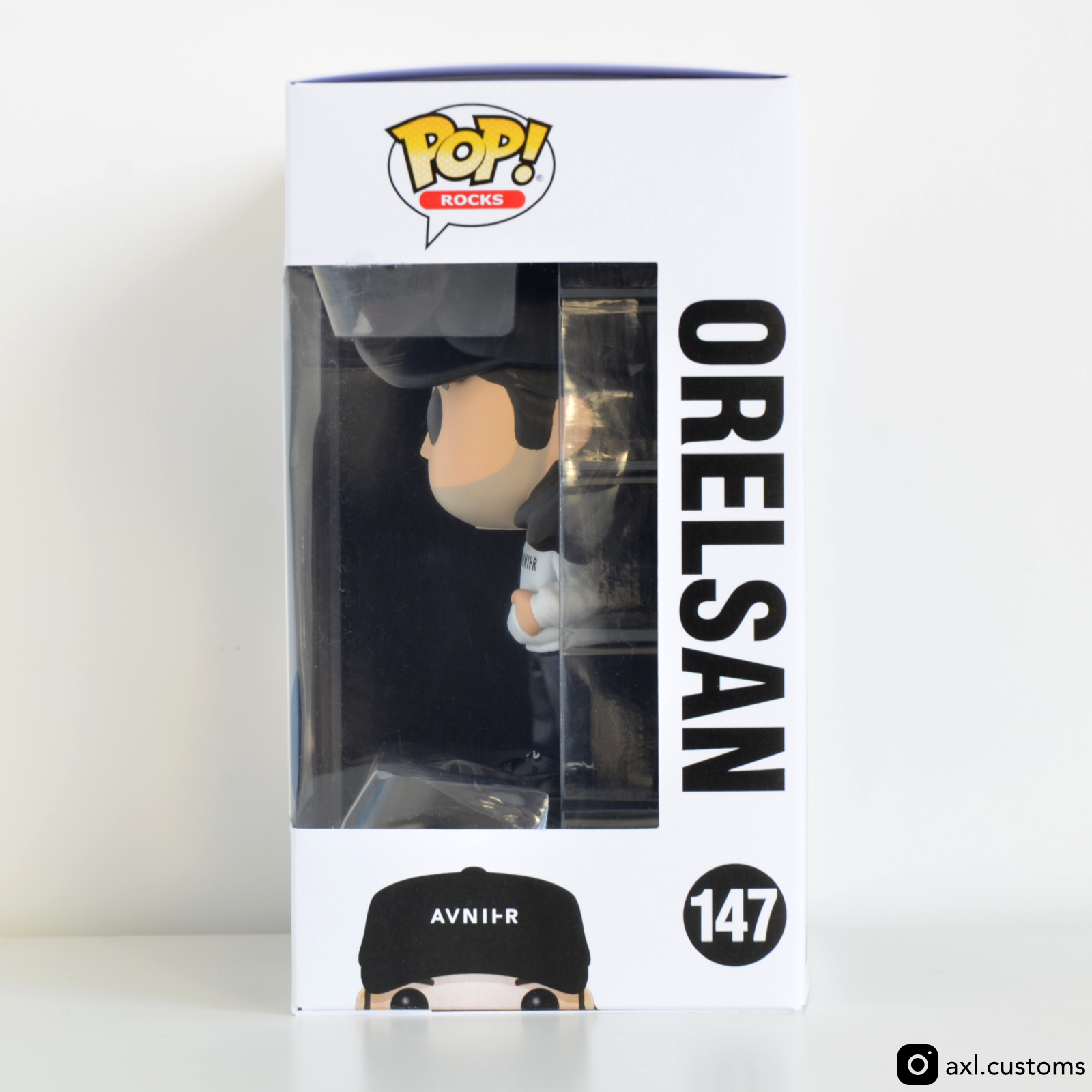 Window Side Shot Orelsan Custom Funko Pop