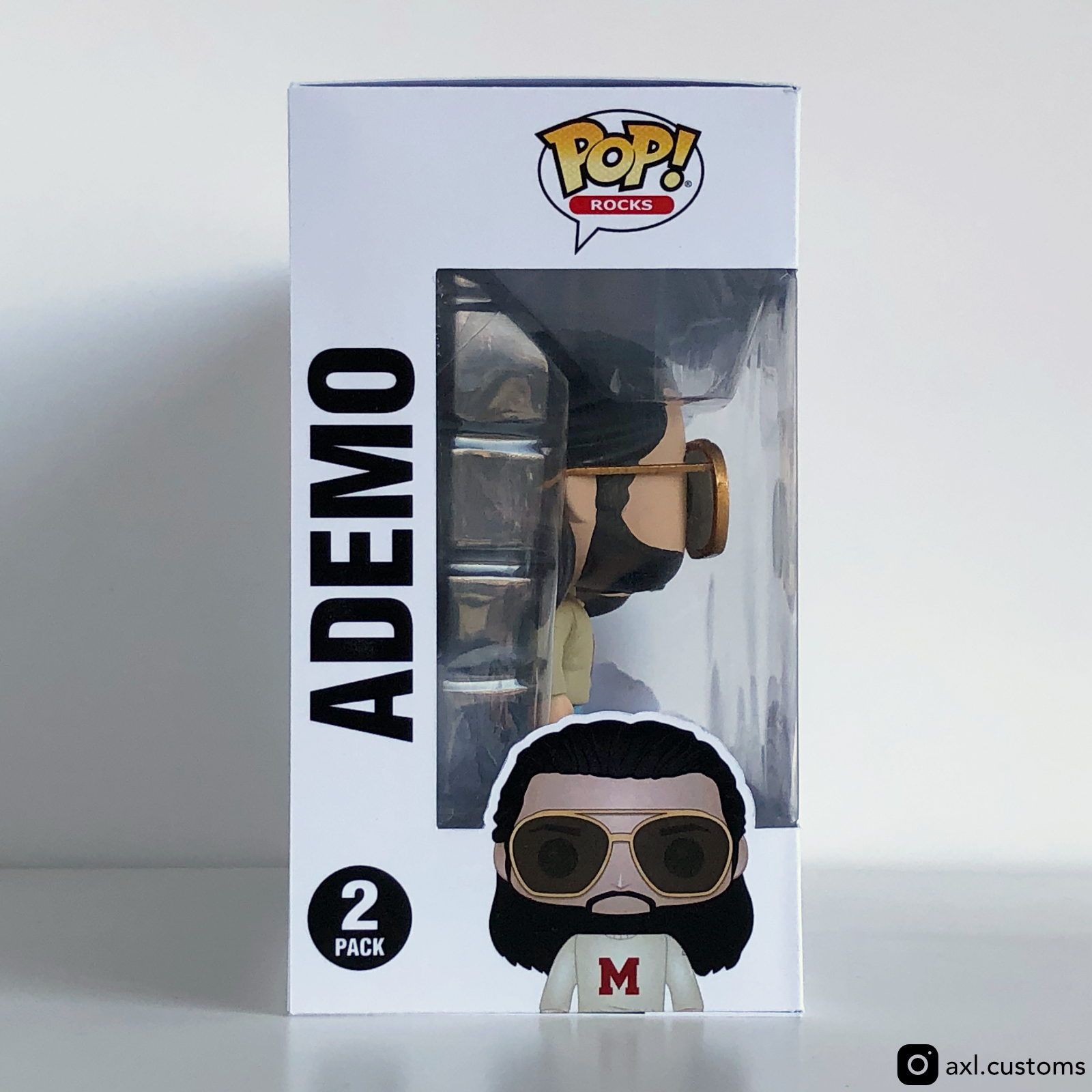 Side Shot PNL - Ademo & N.O.S. (Au DD) Custom Funko Pop