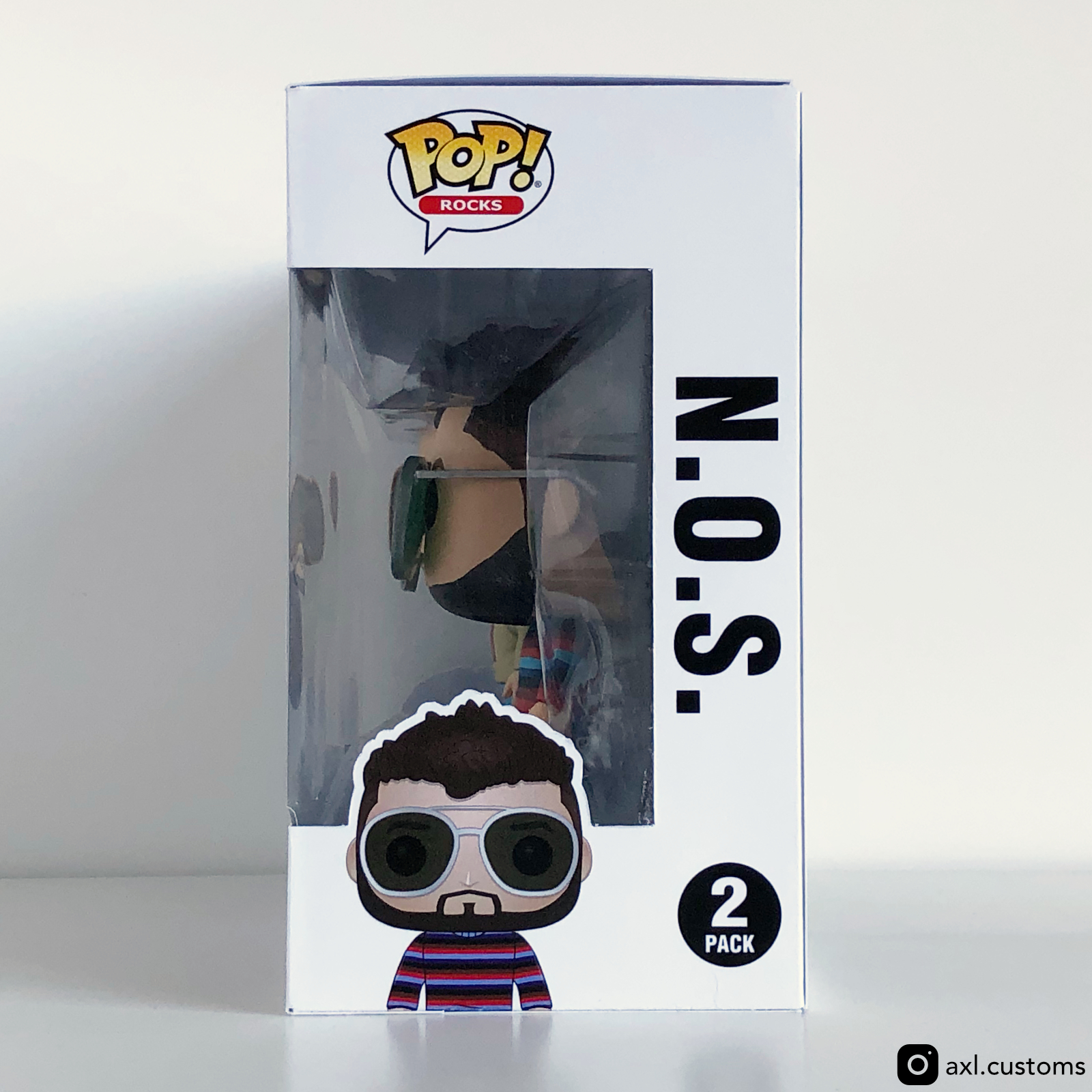 Window Side Shot PNL - Ademo & N.O.S. (Au DD) Custom Funko Pop