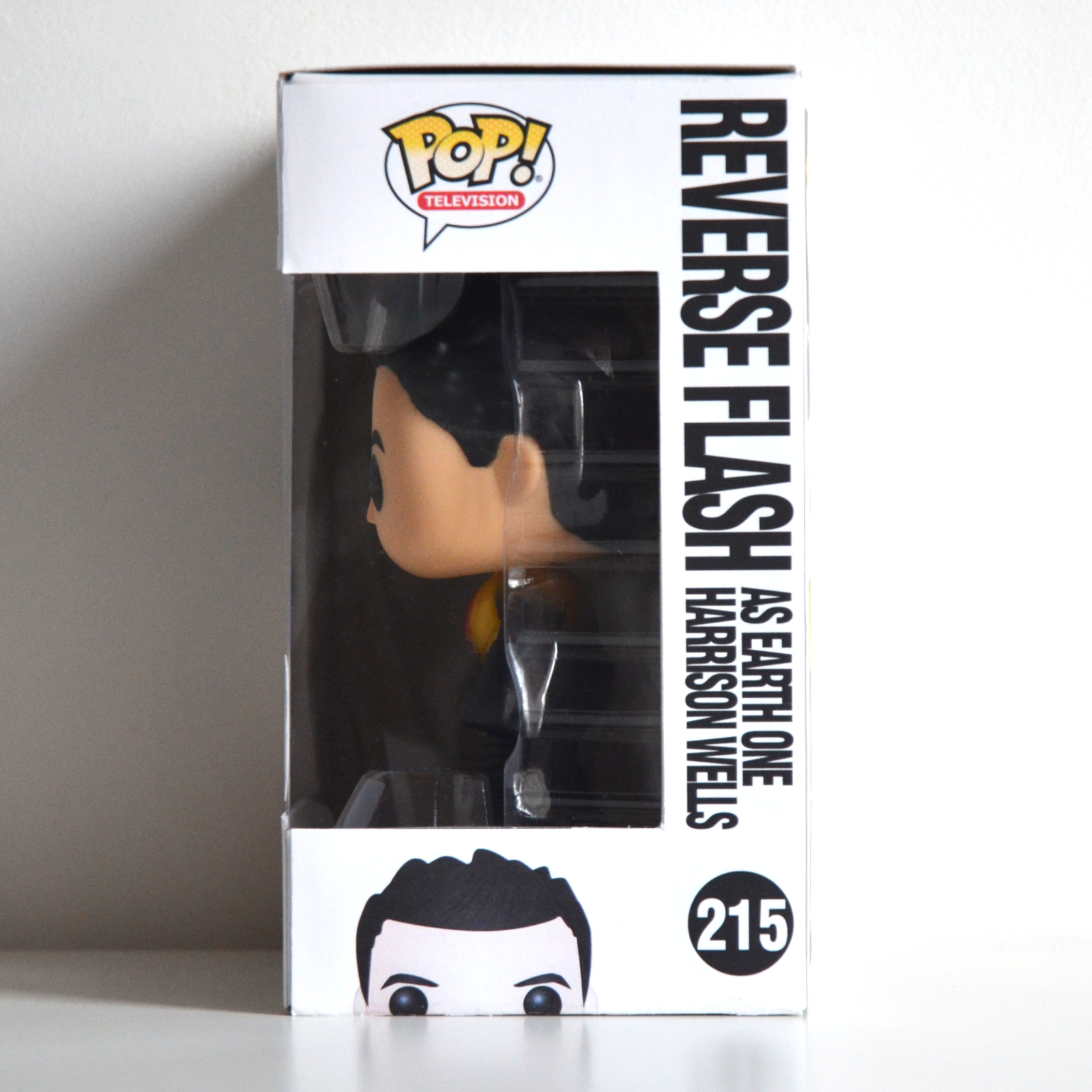 Window Side Shot The Flash - Reverse Flash as Earth One Harrison Wells Custom Funko Pop