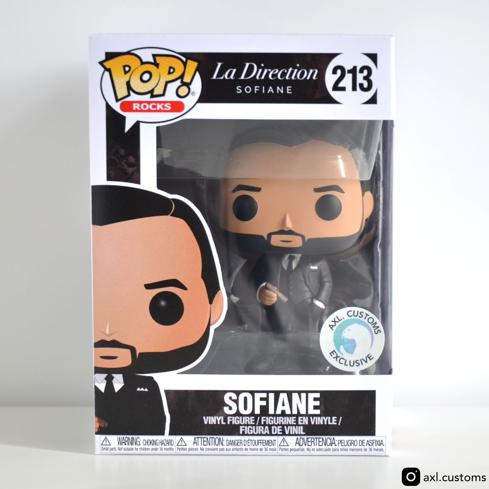 Front Shot La Direction - Sofiane Custom Funko Pop