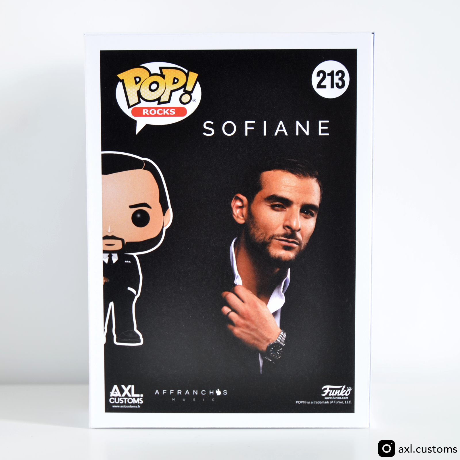 Back Shot La Direction - Sofiane Custom Funko Pop