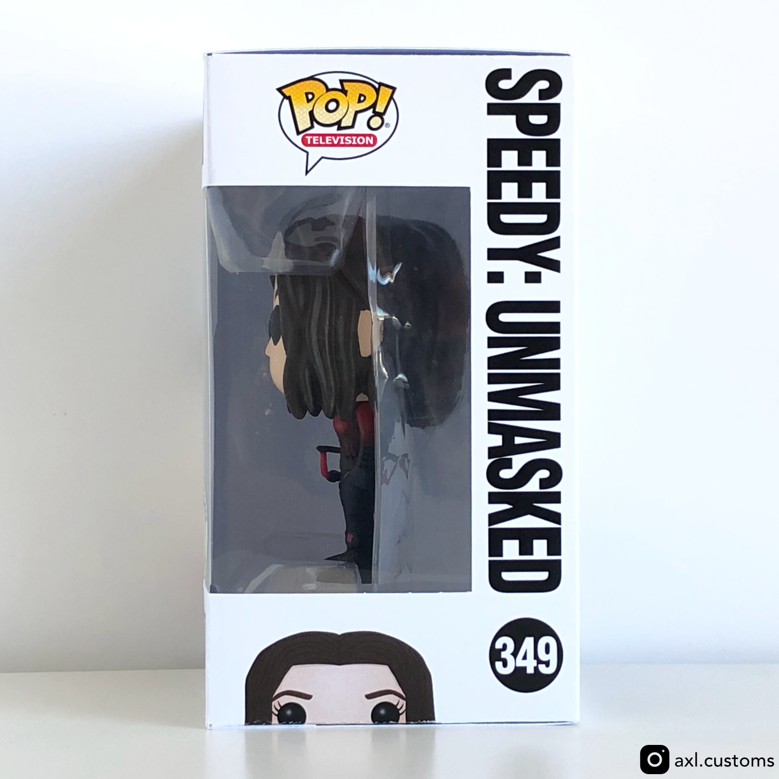 Window Side Shot Arrow - Speedy: Unmasked Custom Funko Pop