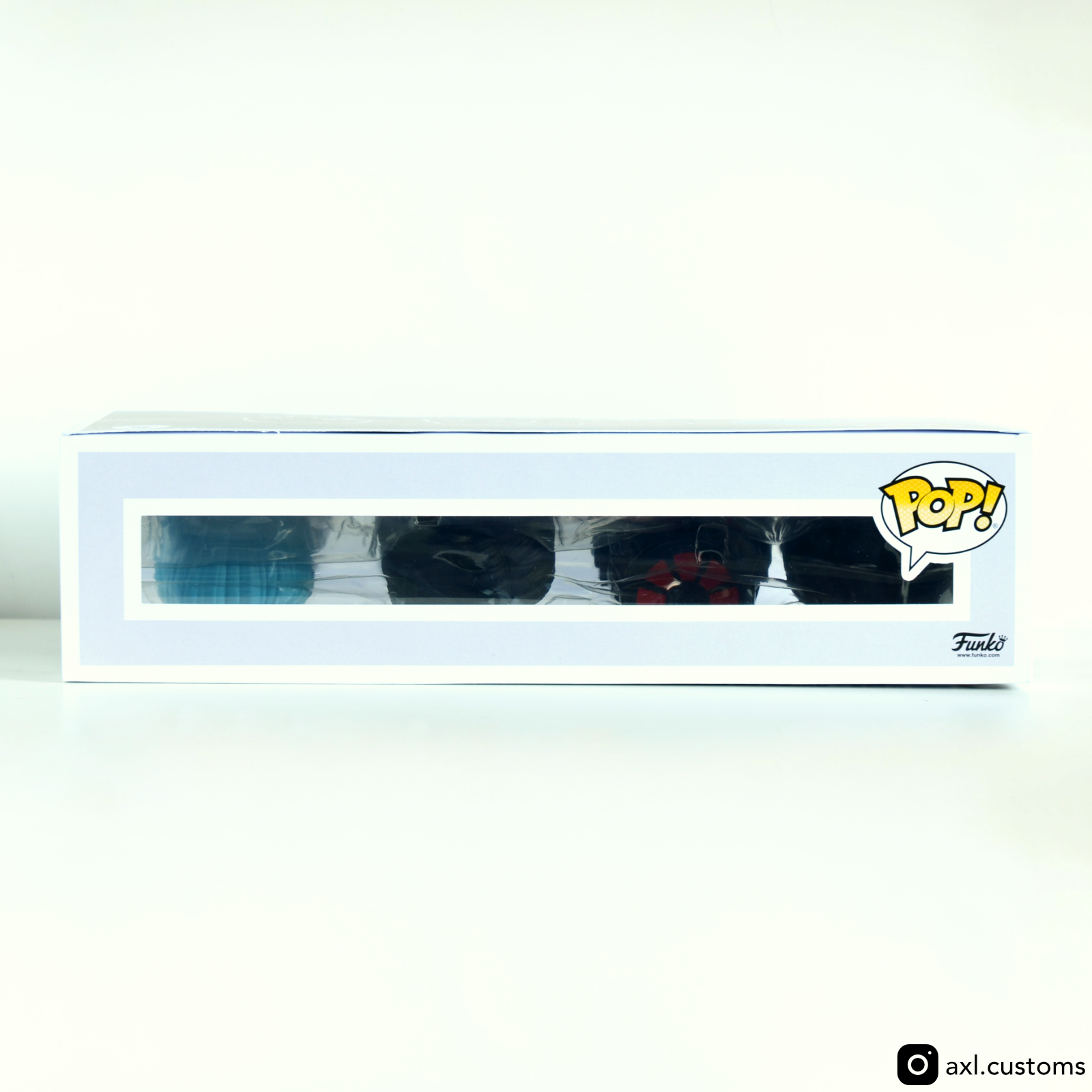 Top Shot Rise of the Resistance - Holographic Rey, Poe Dameron, First Order R5 Droid & Kylo Ren Custom Funko Pop