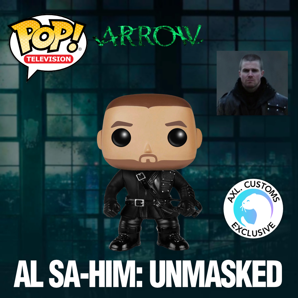 Custom Funko Pop Concept Arrow - Al Sa-Him: Unmasked