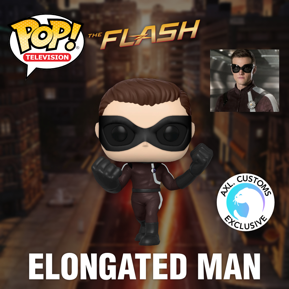 Custom Funko Pop Concept The Flash - Elongated Man