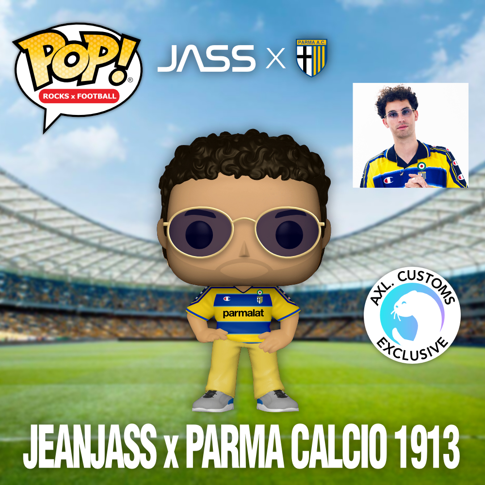 Custom Funko Pop Concept Jeanjass x Parma Calcio 1913 (1999/2000)