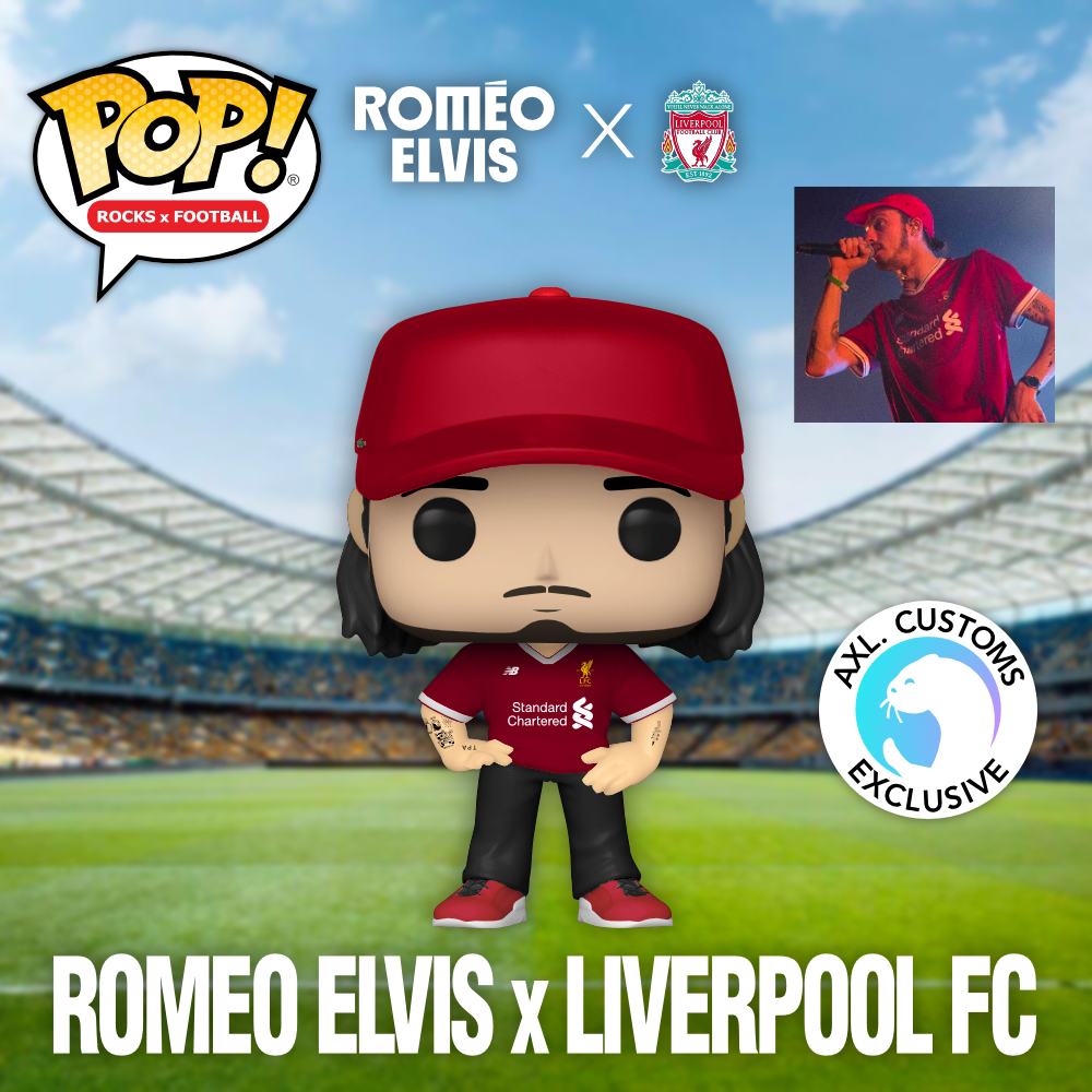 Custom Funko Pop Concept Roméo Elvis x Liverpool FC (2017/2018)
