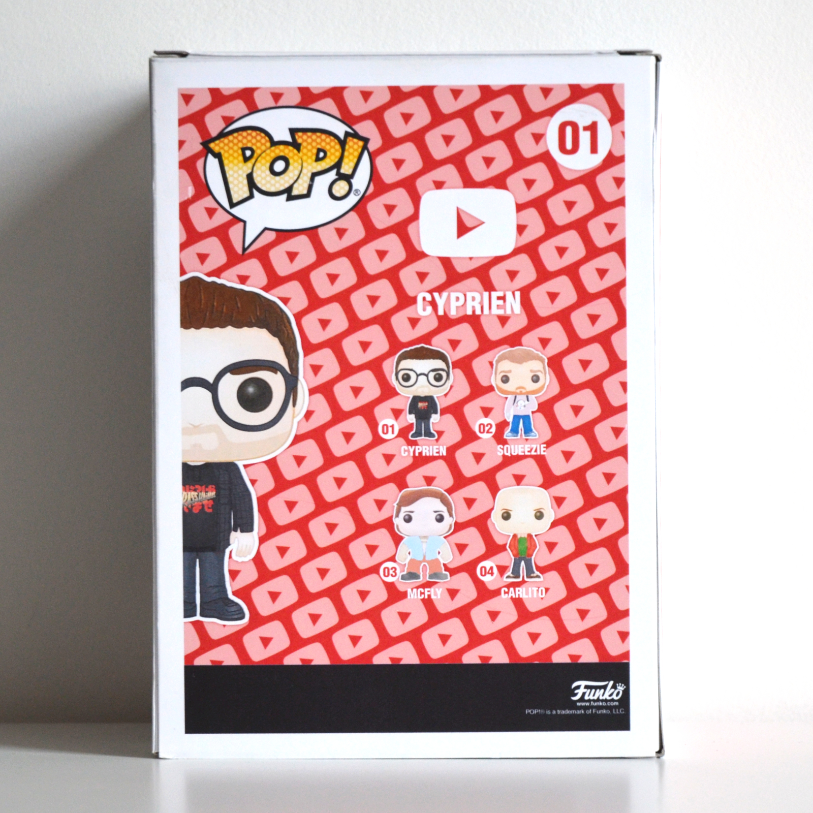 Back Shot Cyprien Custom Funko Pop