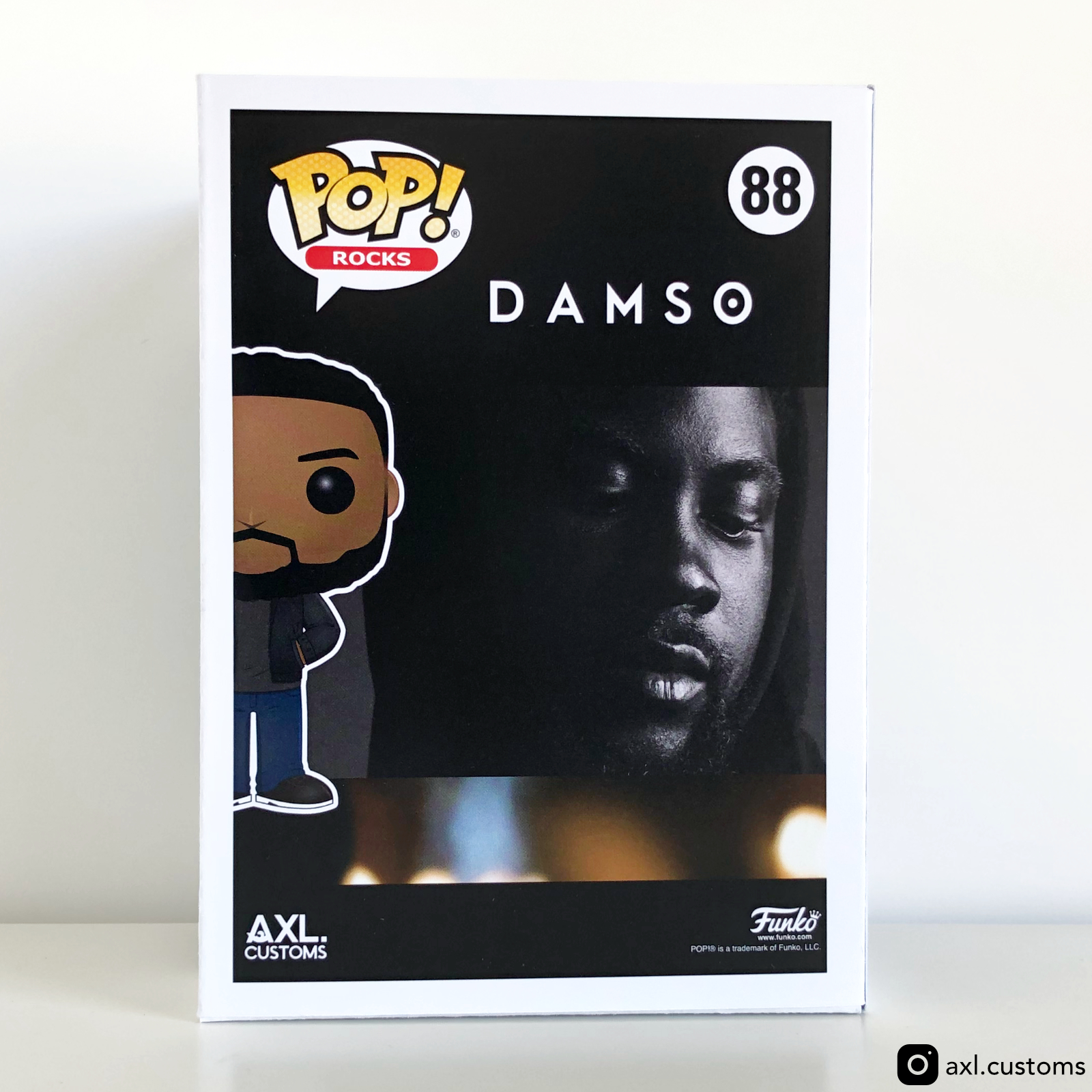 Back Shot Damso Custom Funko Pop