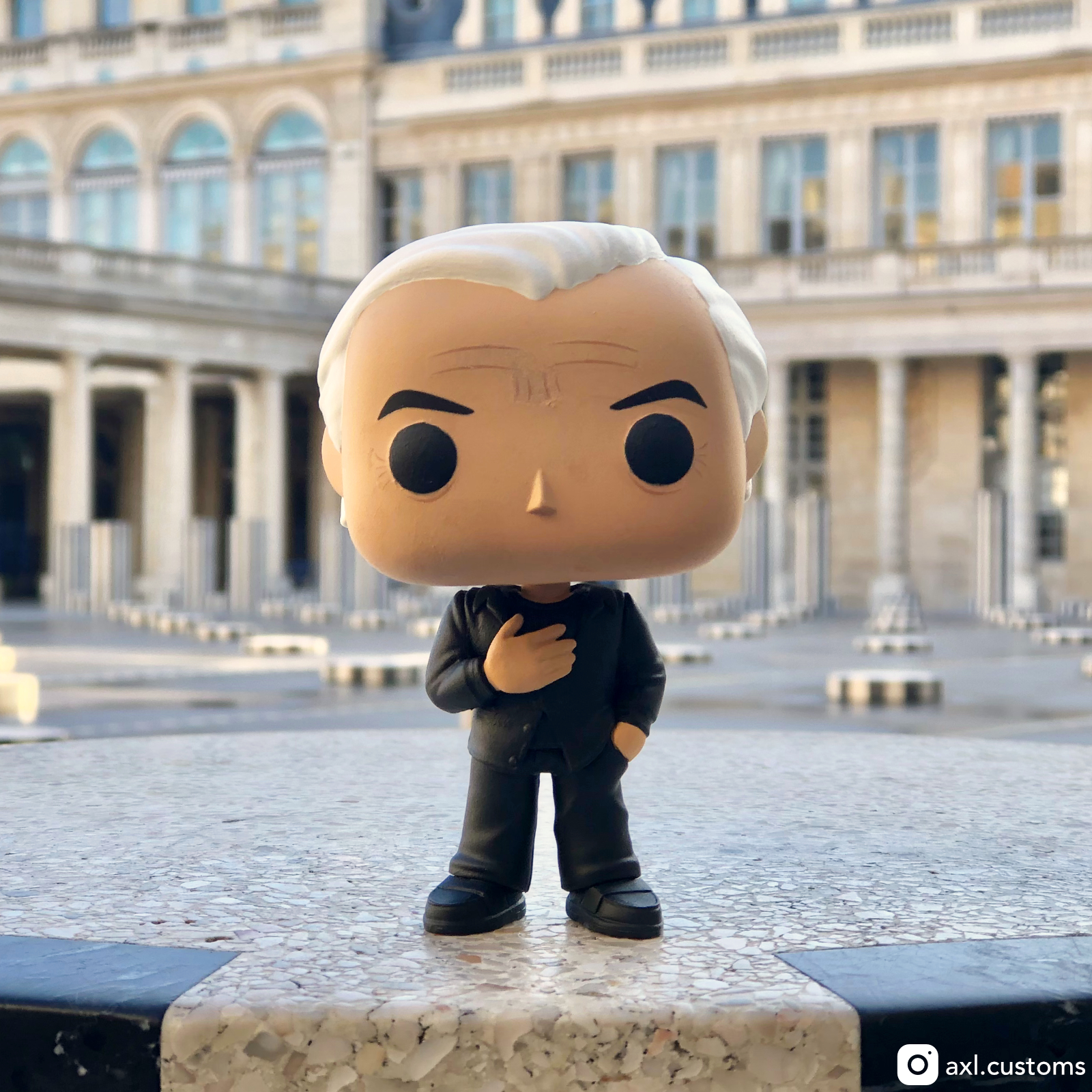 Zoom Daniel Buren Custom Funko Pop