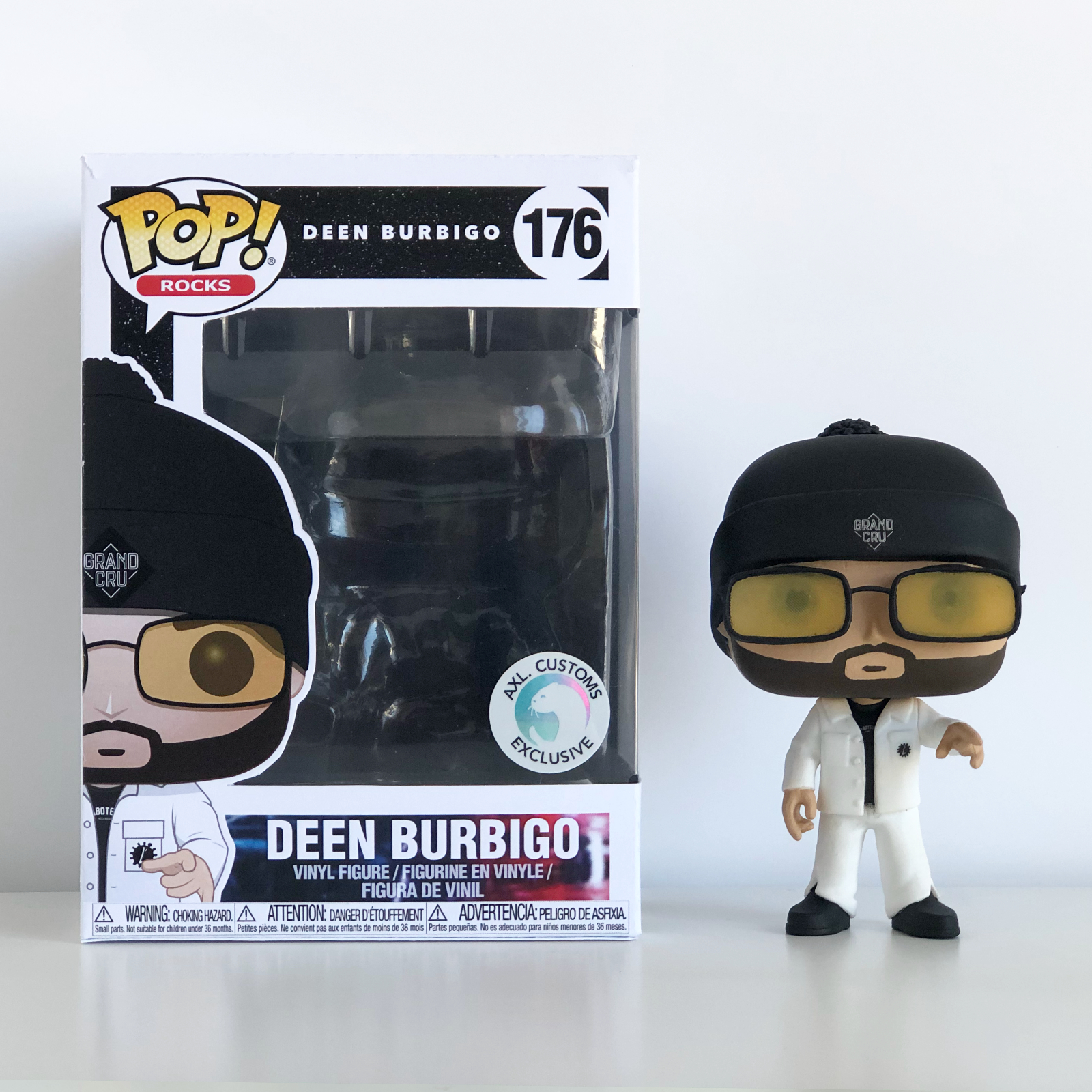Front Shot Unboxed Deen Burbigo Custom Funko Pop