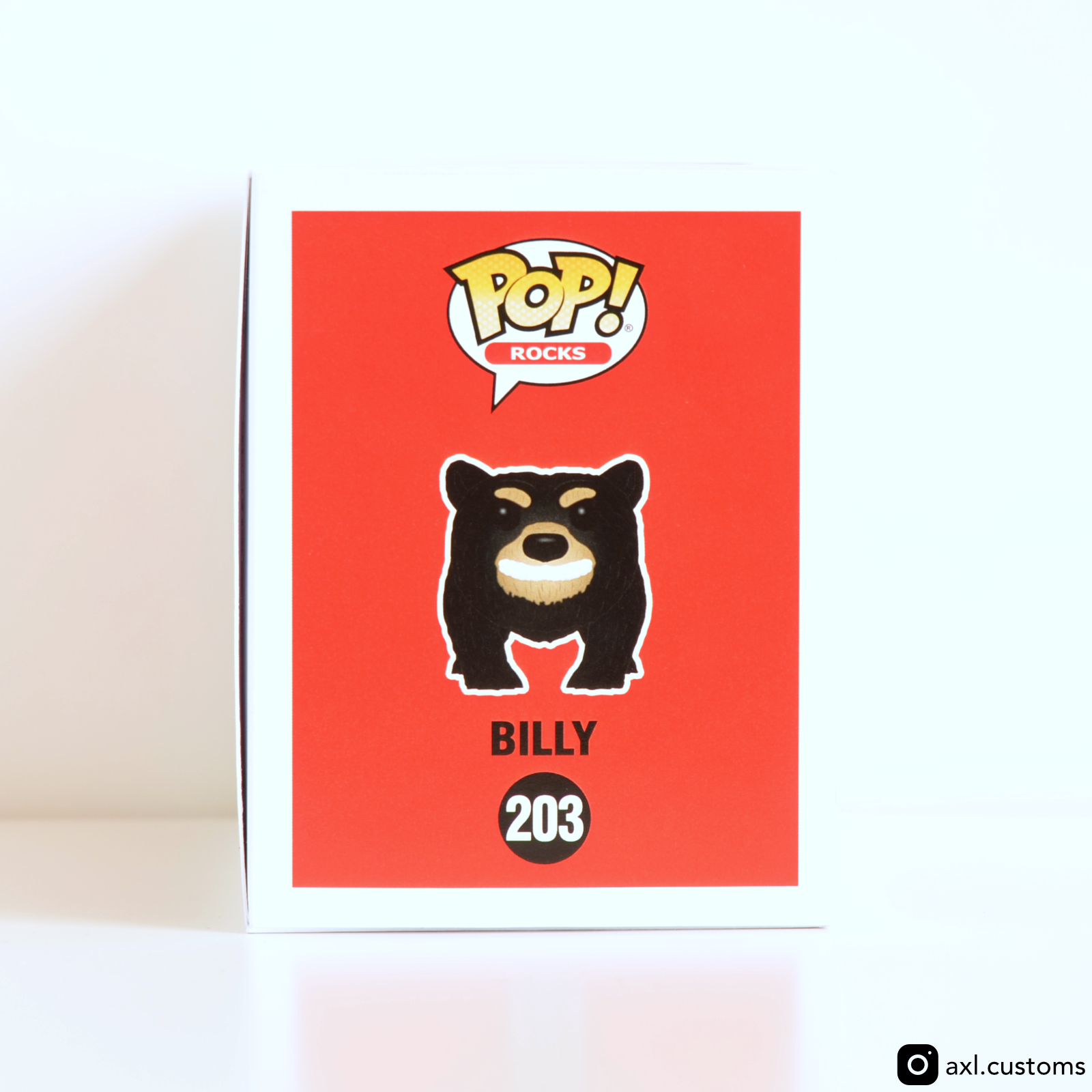 Side Shot Enna Music - Billy Custom Funko Pop