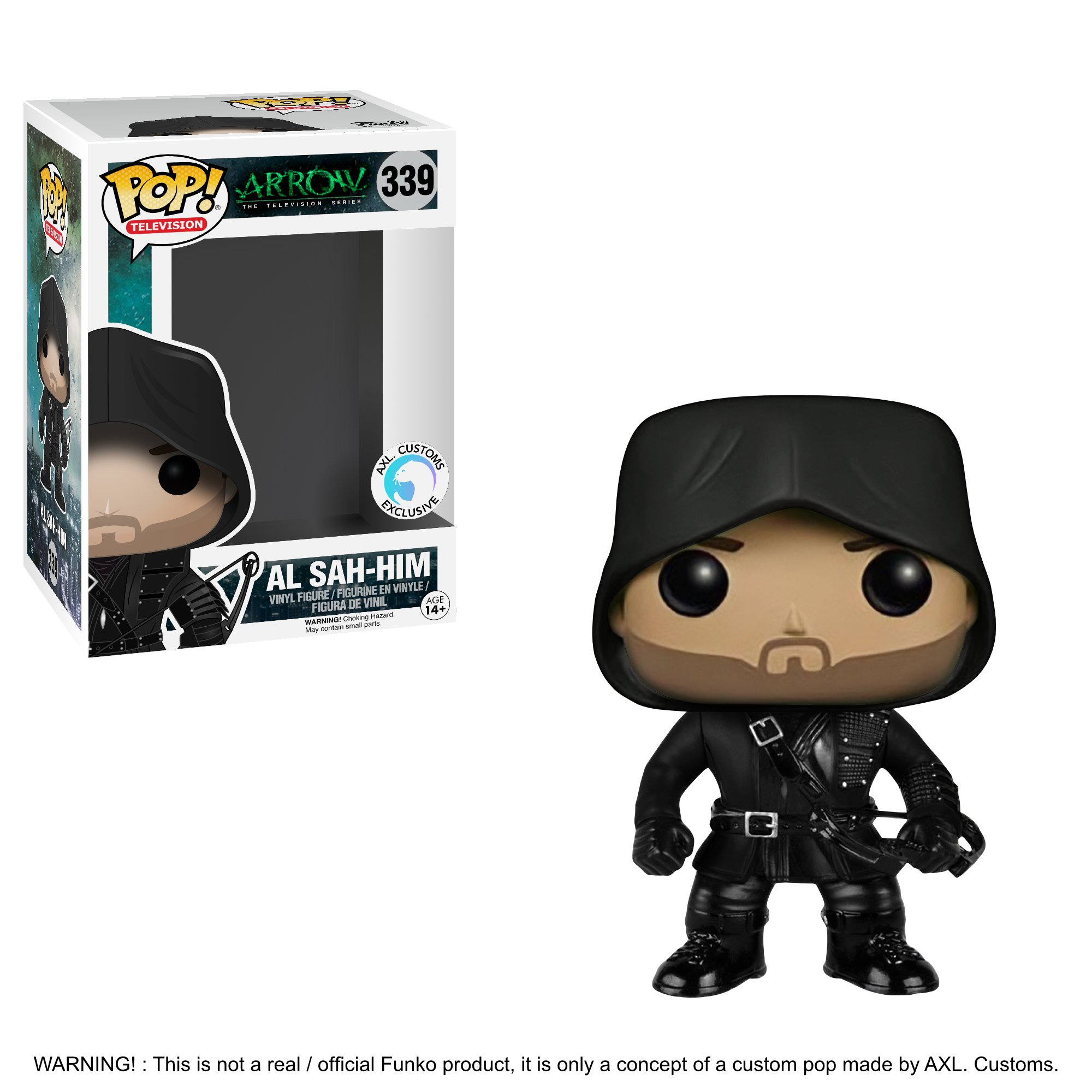 Glam Shot Arrow - Al Sah-Him Custom Funko Pop