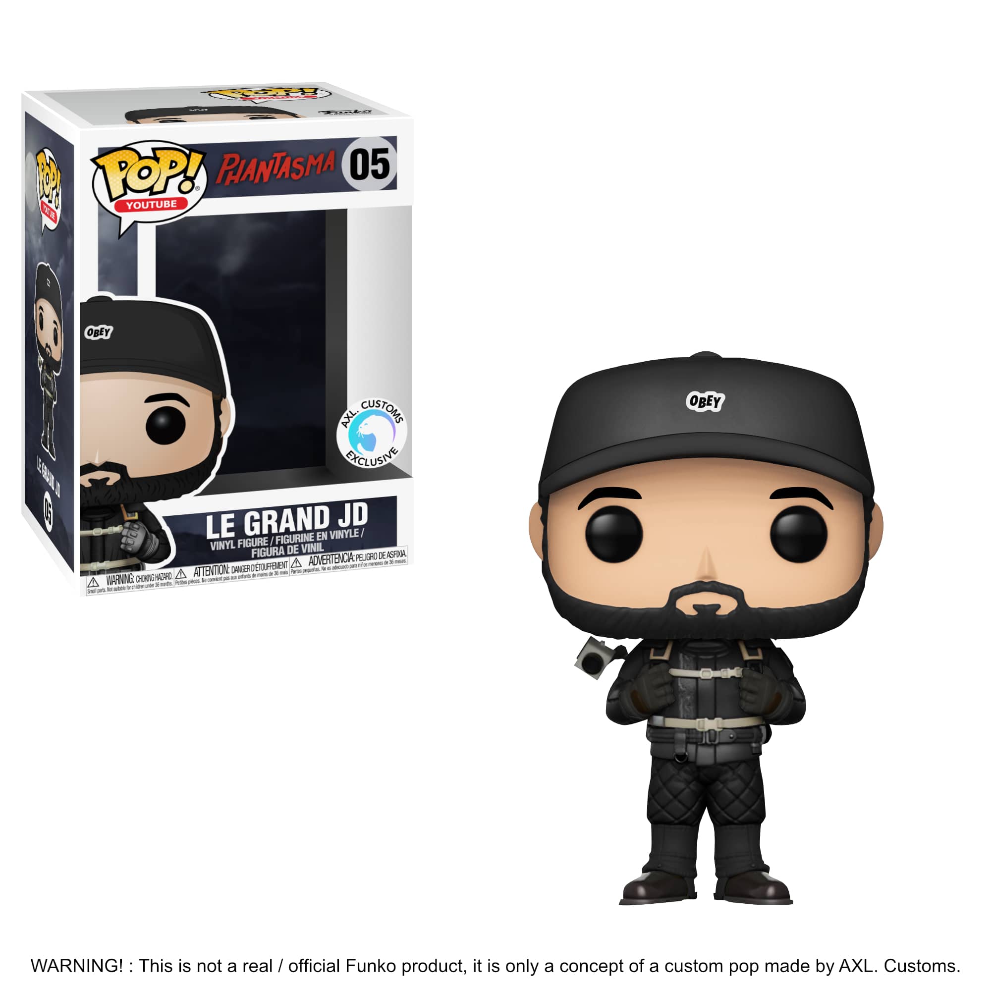 Glam Shot Phantasma - Le Grand JD Custom Funko Pop