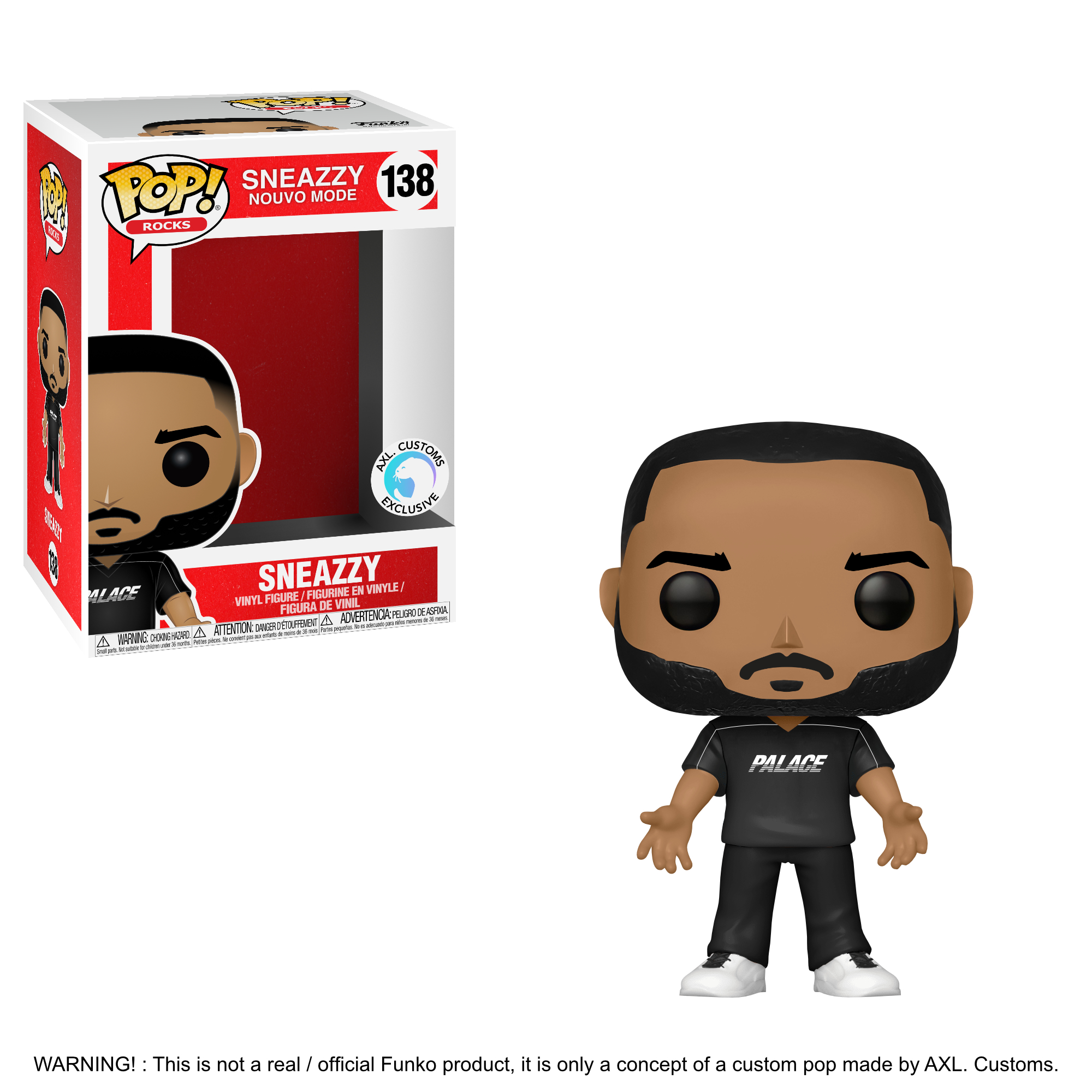 Glam Shot Nouvo Mode - Sneazzy Custom Funko Pop