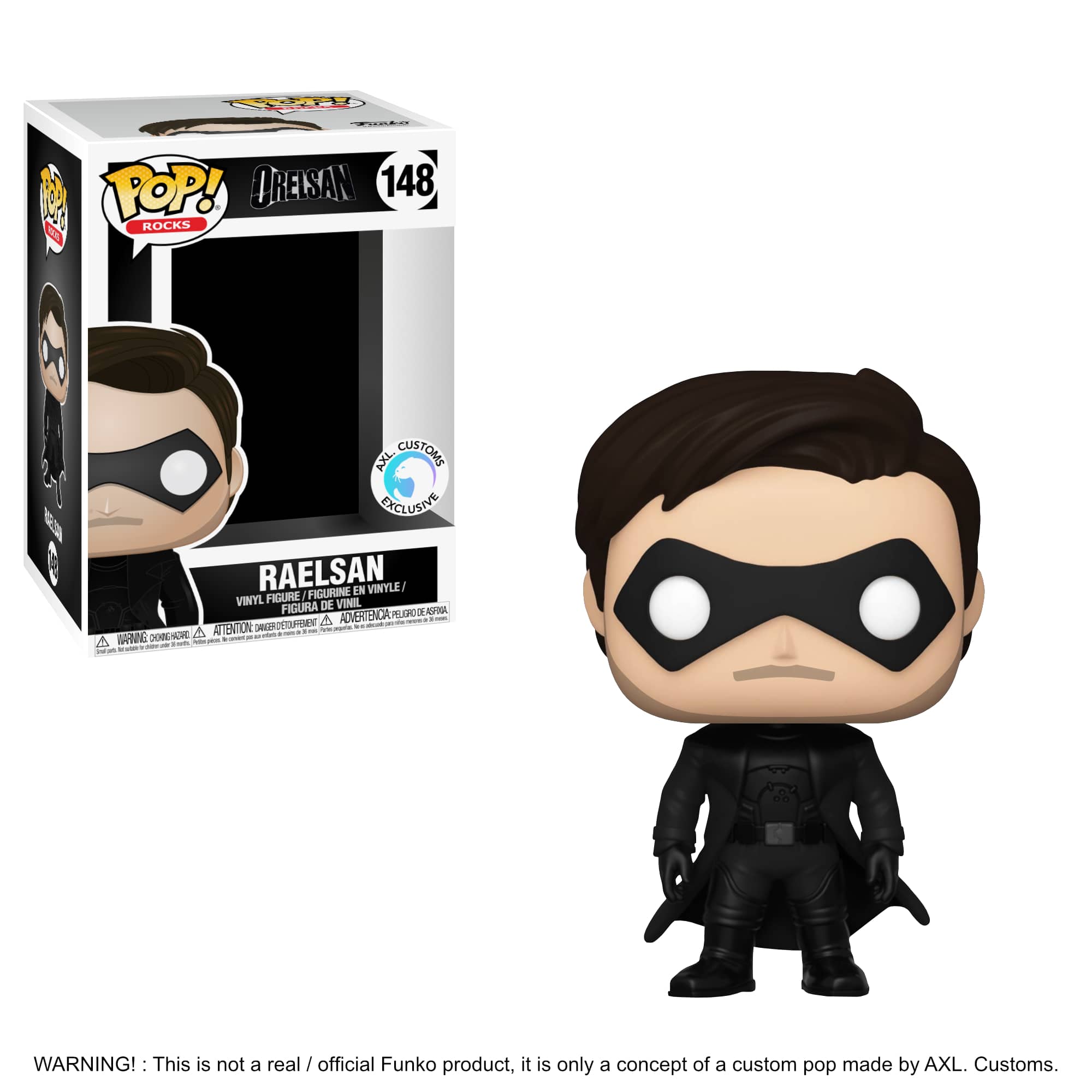Glam Shot Orelsan - RaelSan Custom Funko Pop