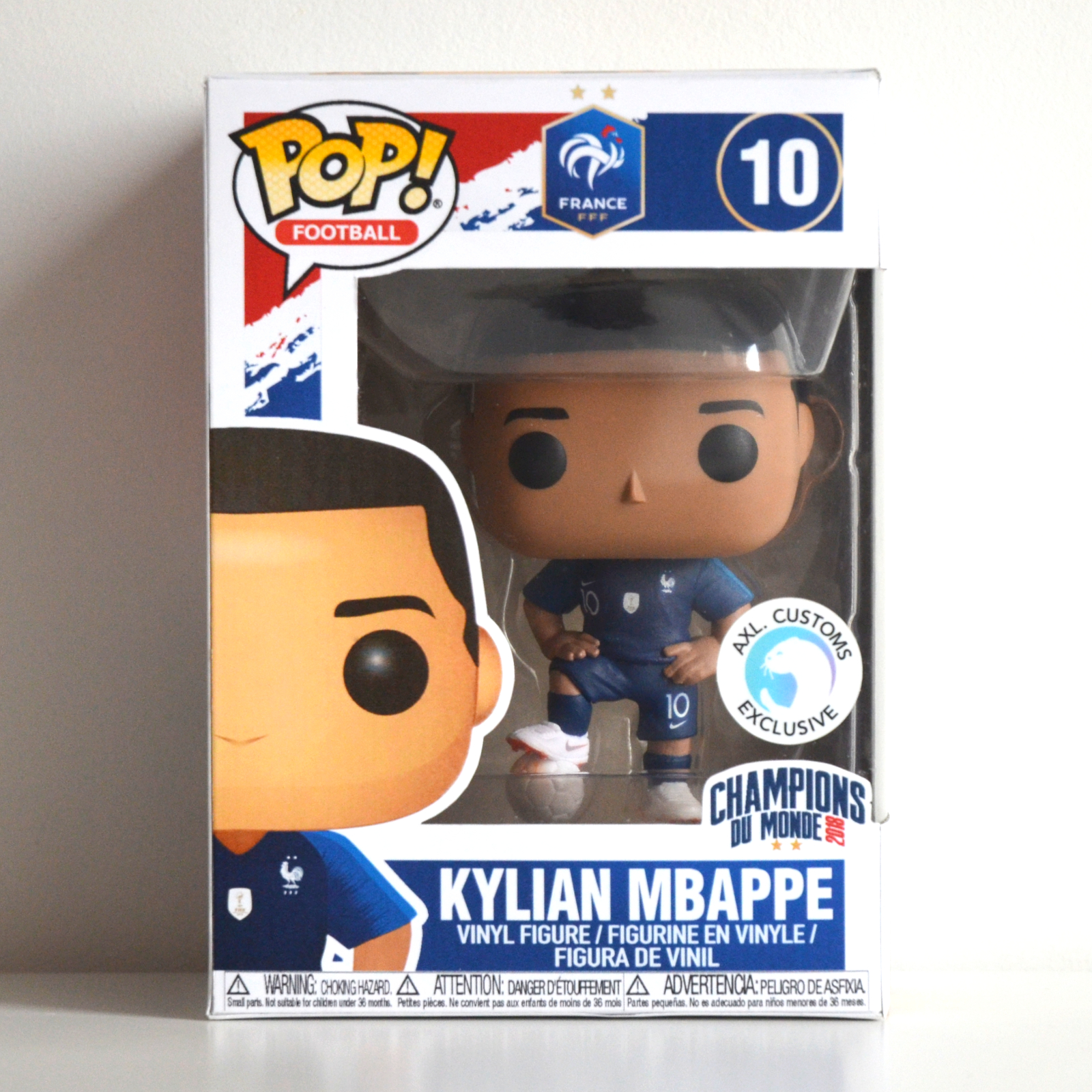 Front Shot Équipe de France - Kylian Mbappé Custom Funko Pop