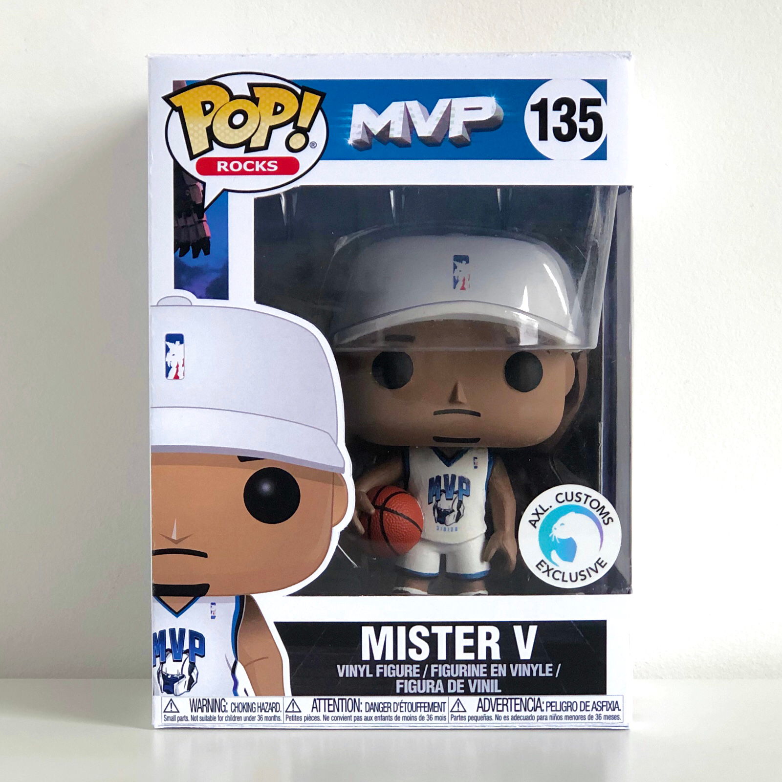 Front Shot MVP - Mister V Custom Funko Pop