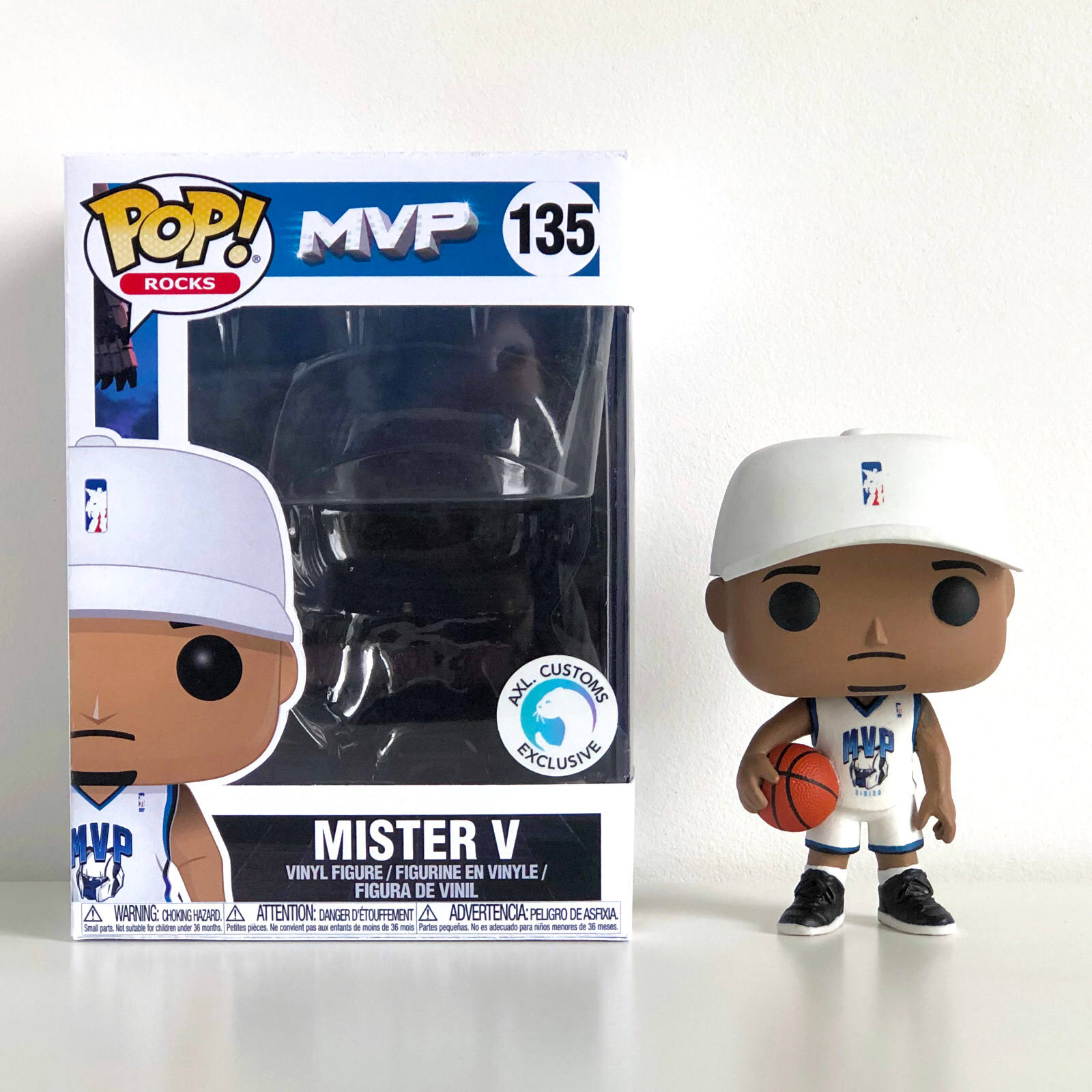 Front Shot Unboxed MVP - Mister V Custom Funko Pop