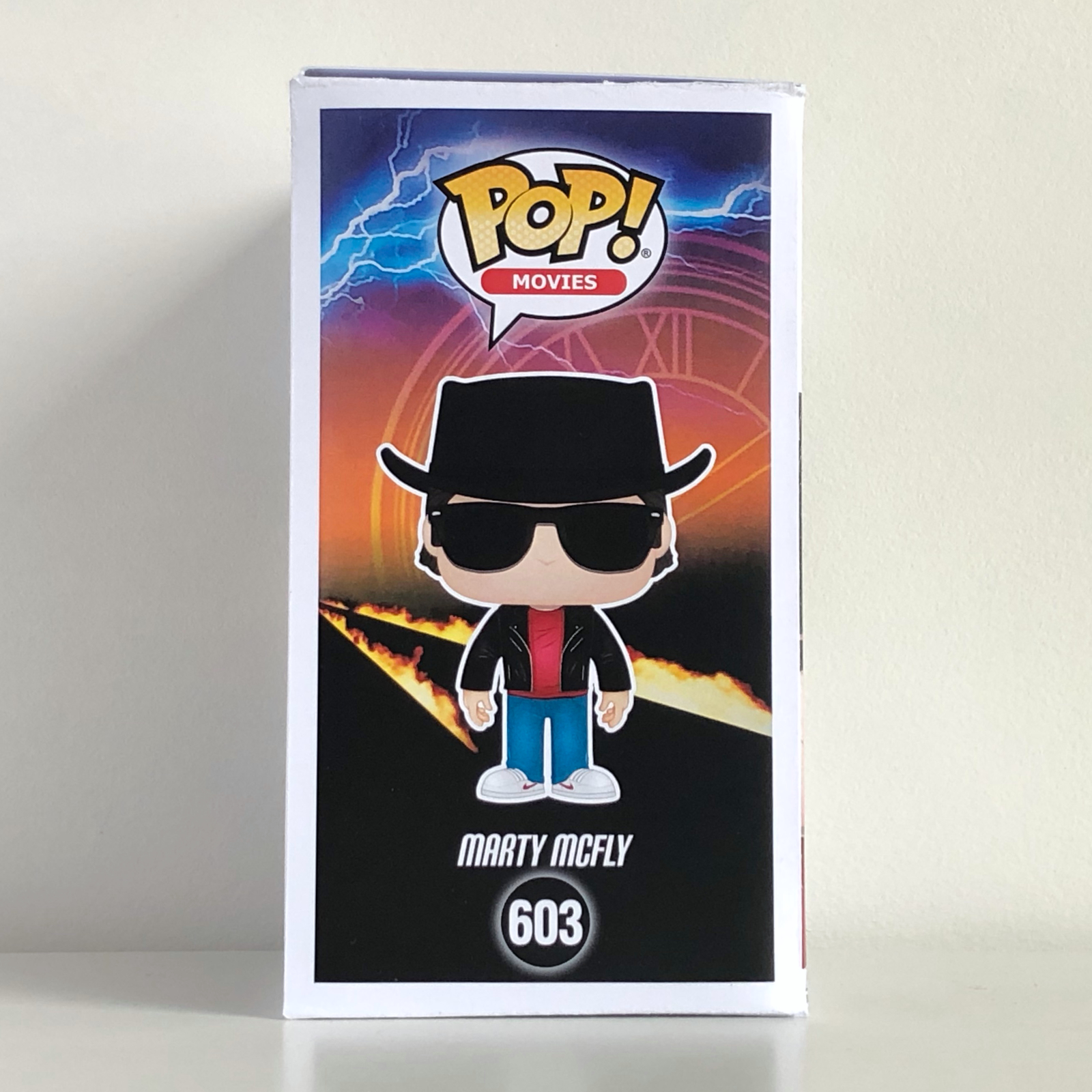 Side Shot Back To The Future 2 - 1955 Marty McFly Custom Funko Pop