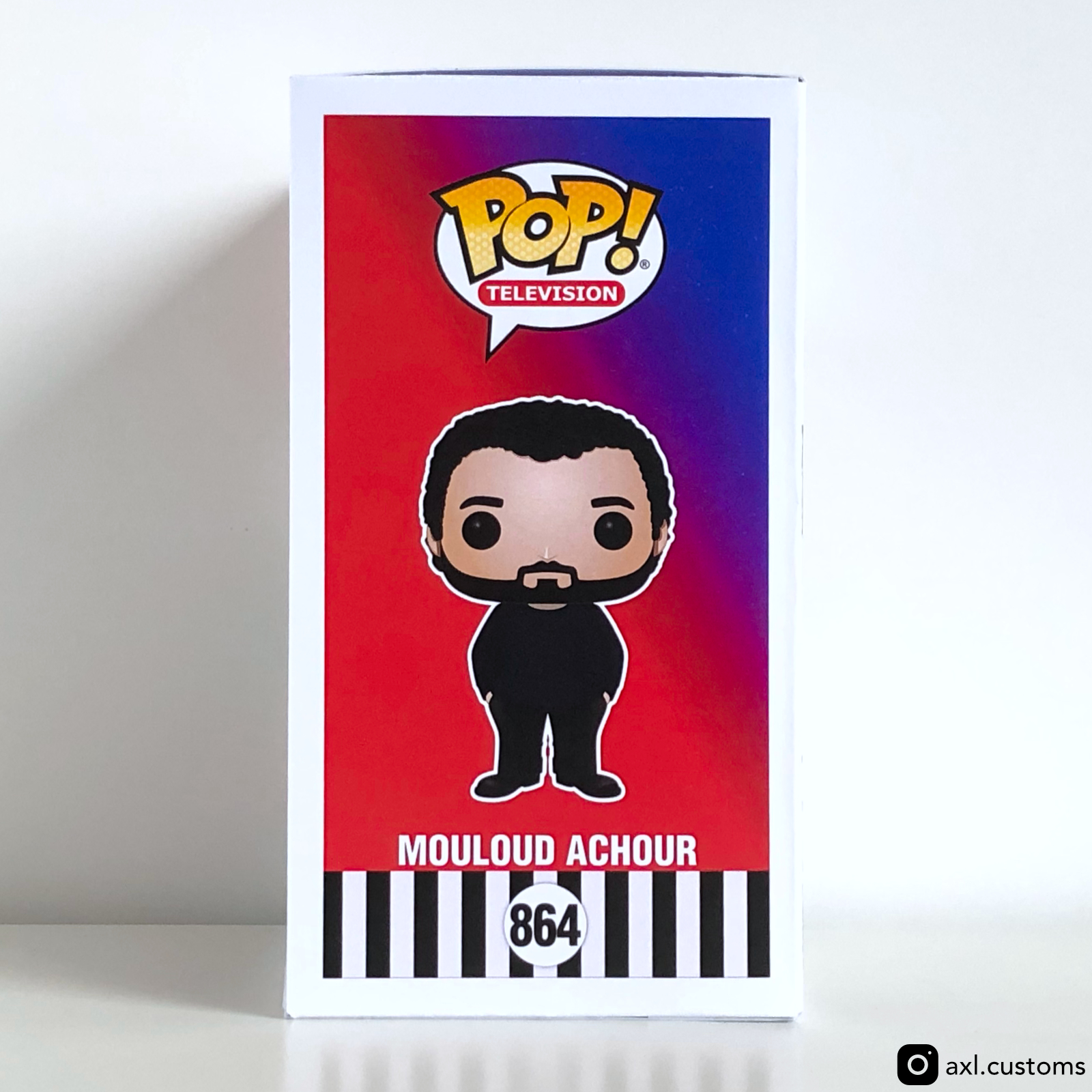 Side Shot Clique - Mouloud Achour Custom Funko Pop