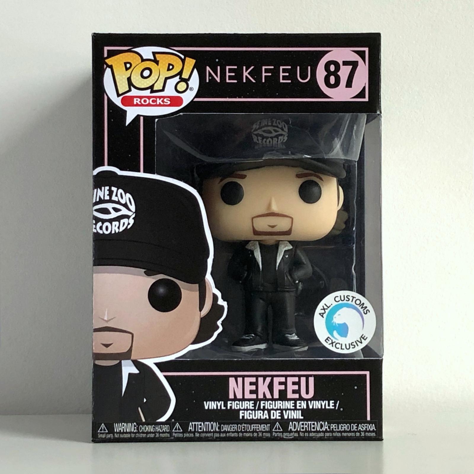 Front Shot Nekfeu Custom Funko Pop