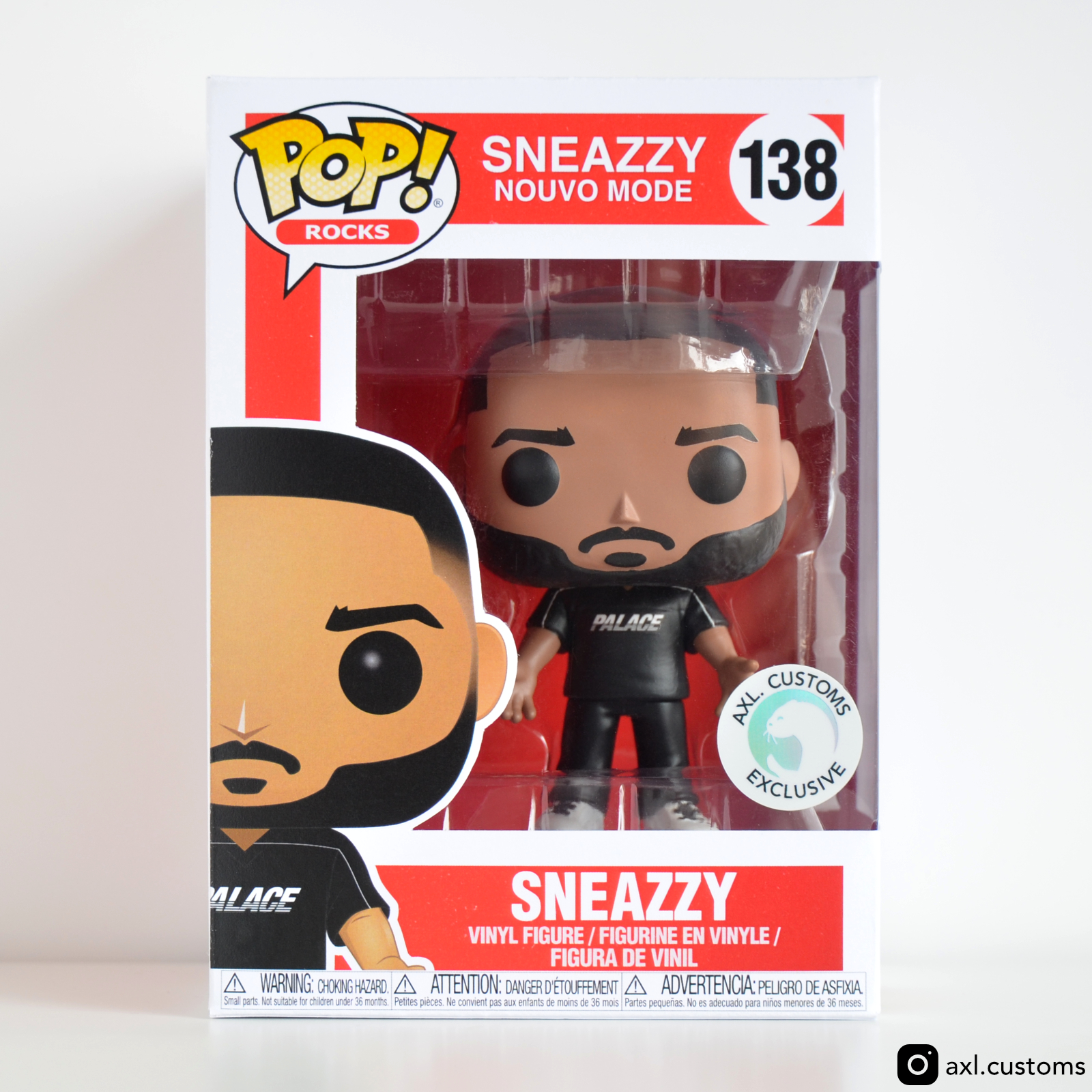 Front Shot Nouvo Mode - Sneazzy Custom Funko Pop
