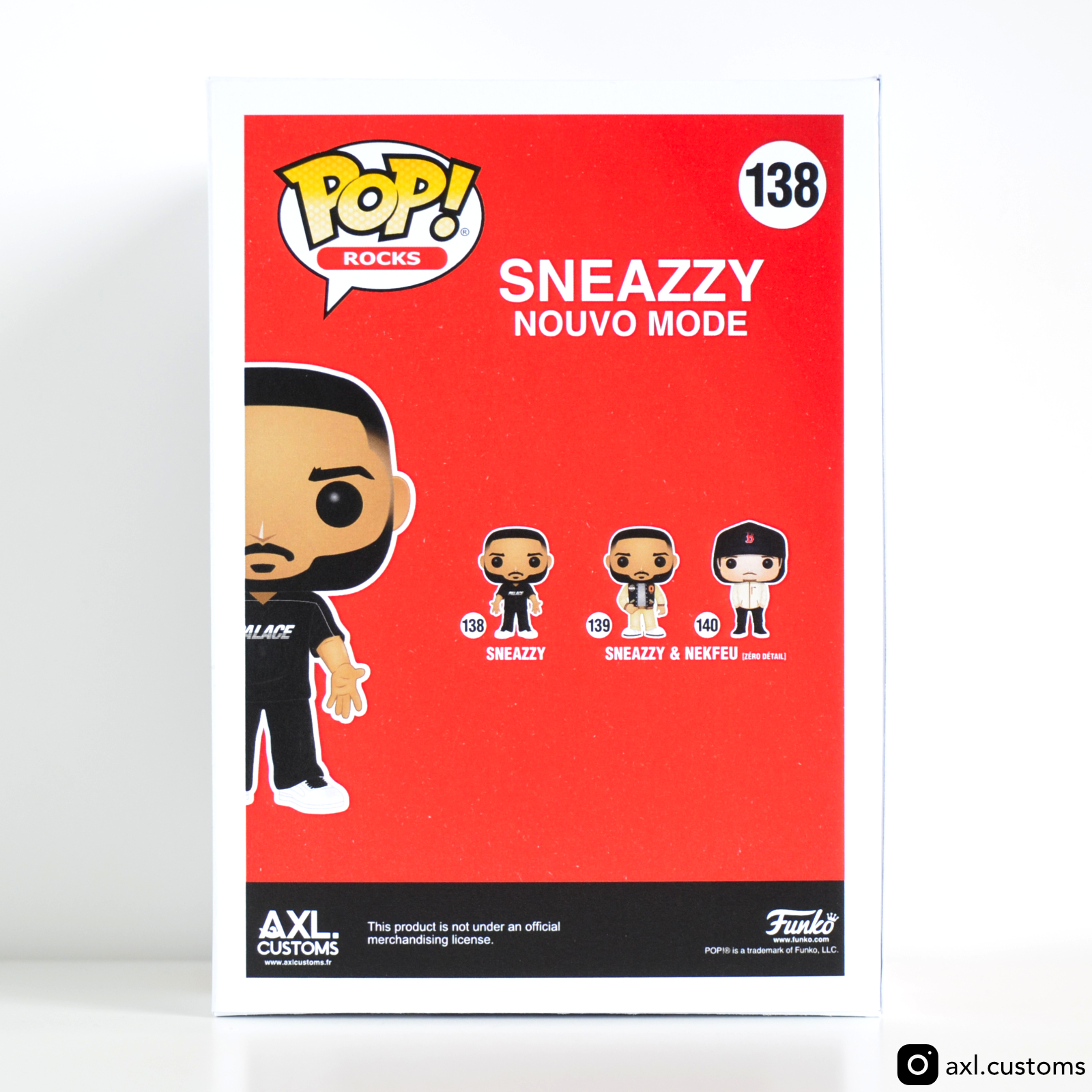 Back Shot Nouvo Mode - Sneazzy Custom Funko Pop