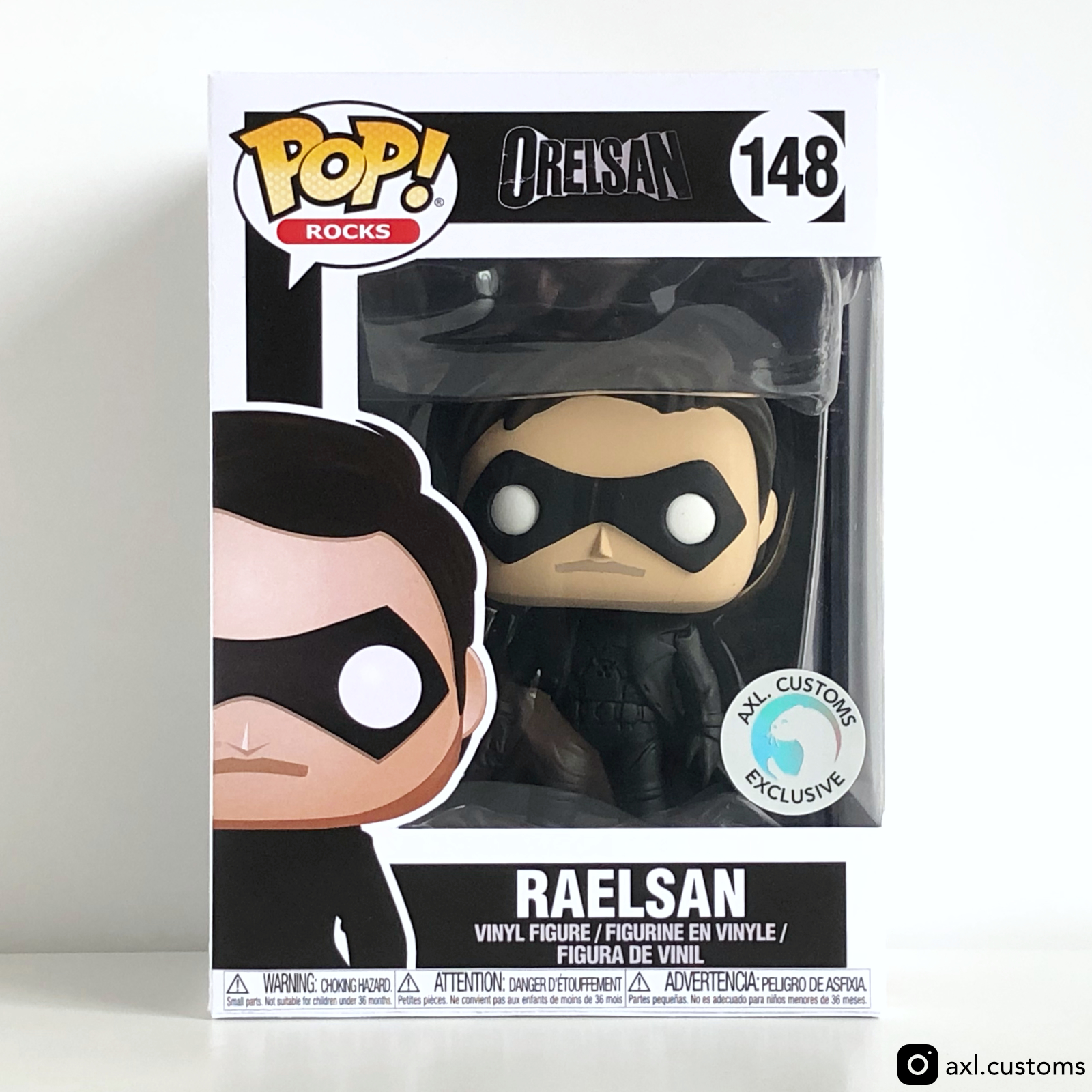 Front Shot Orelsan - RaelSan Custom Funko Pop