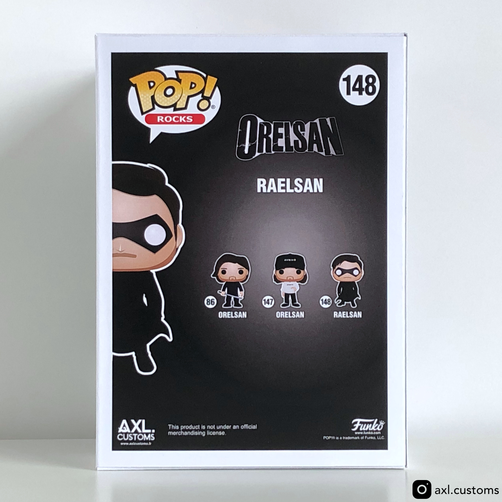 Back Shot Orelsan - RaelSan Custom Funko Pop