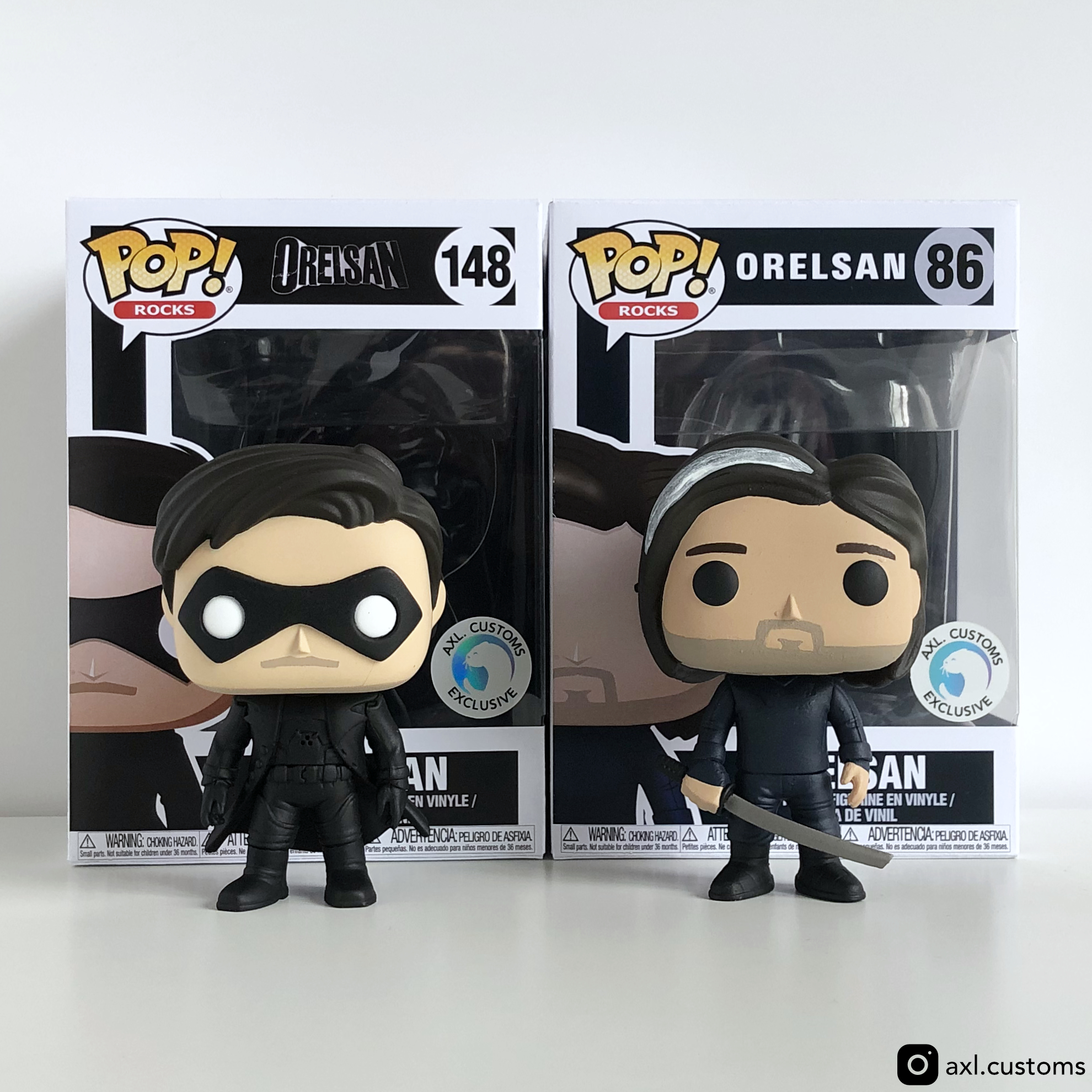 Duo Orelsan - RaelSan Custom Funko Pop